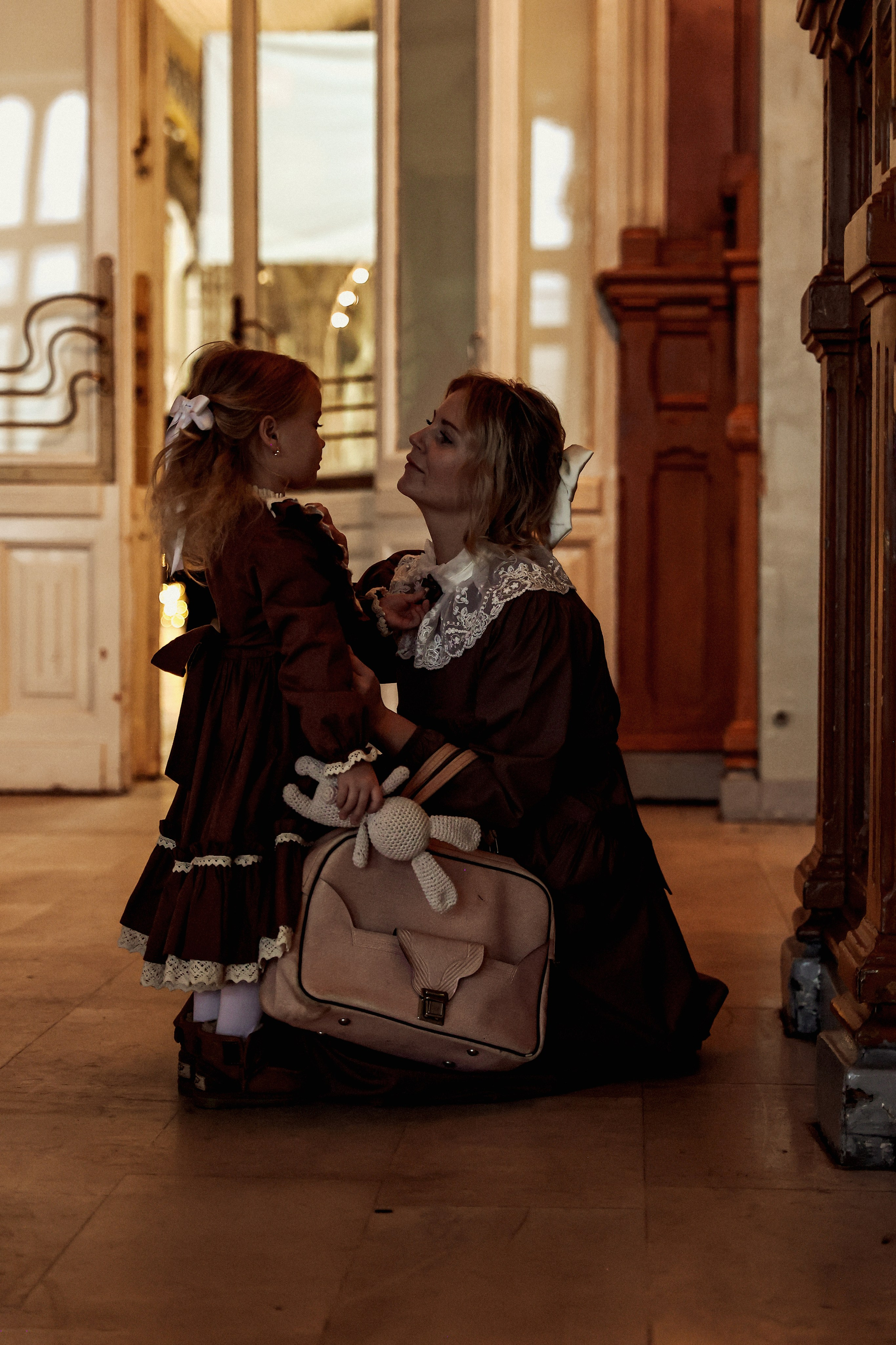 Ретро съемка на Витебском вокзале. Фотограф — Татьяна Кириллова, г. Санкт-Петербург