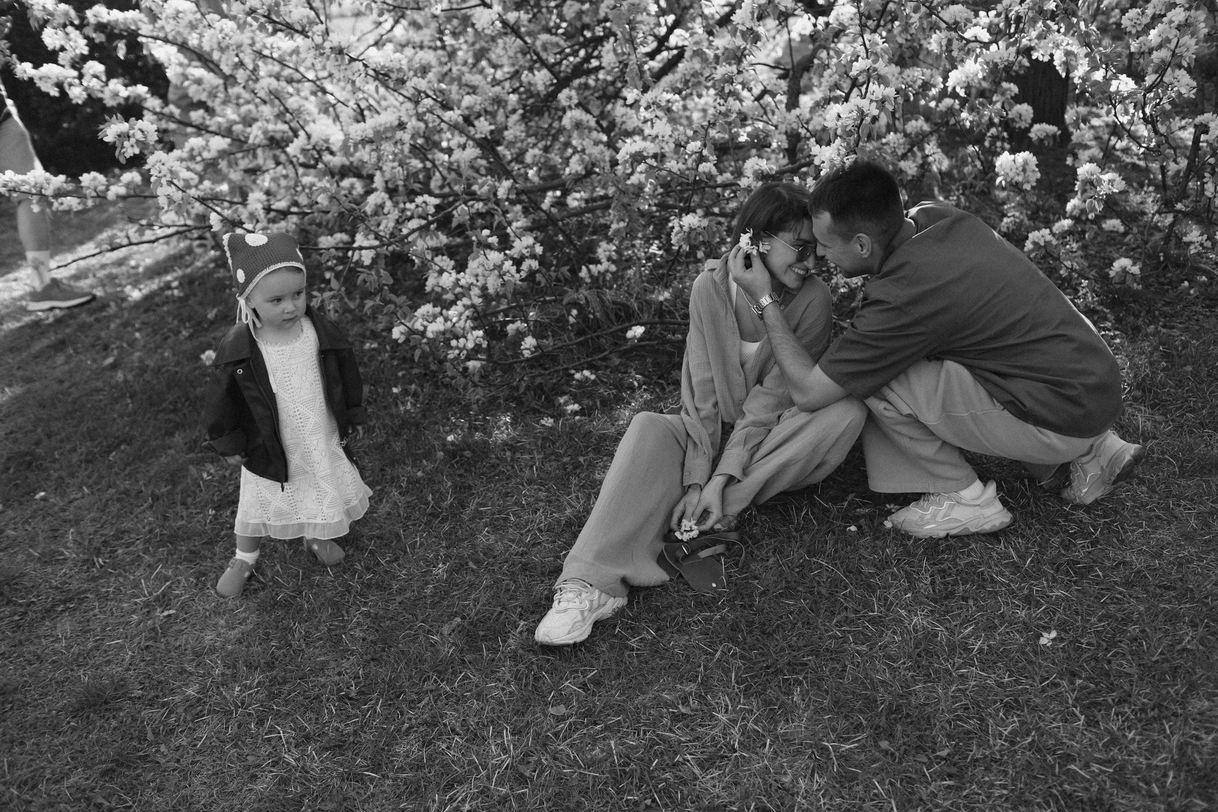 Цветущий апрель. Семейный фотограф в Москве Алевтина Носова