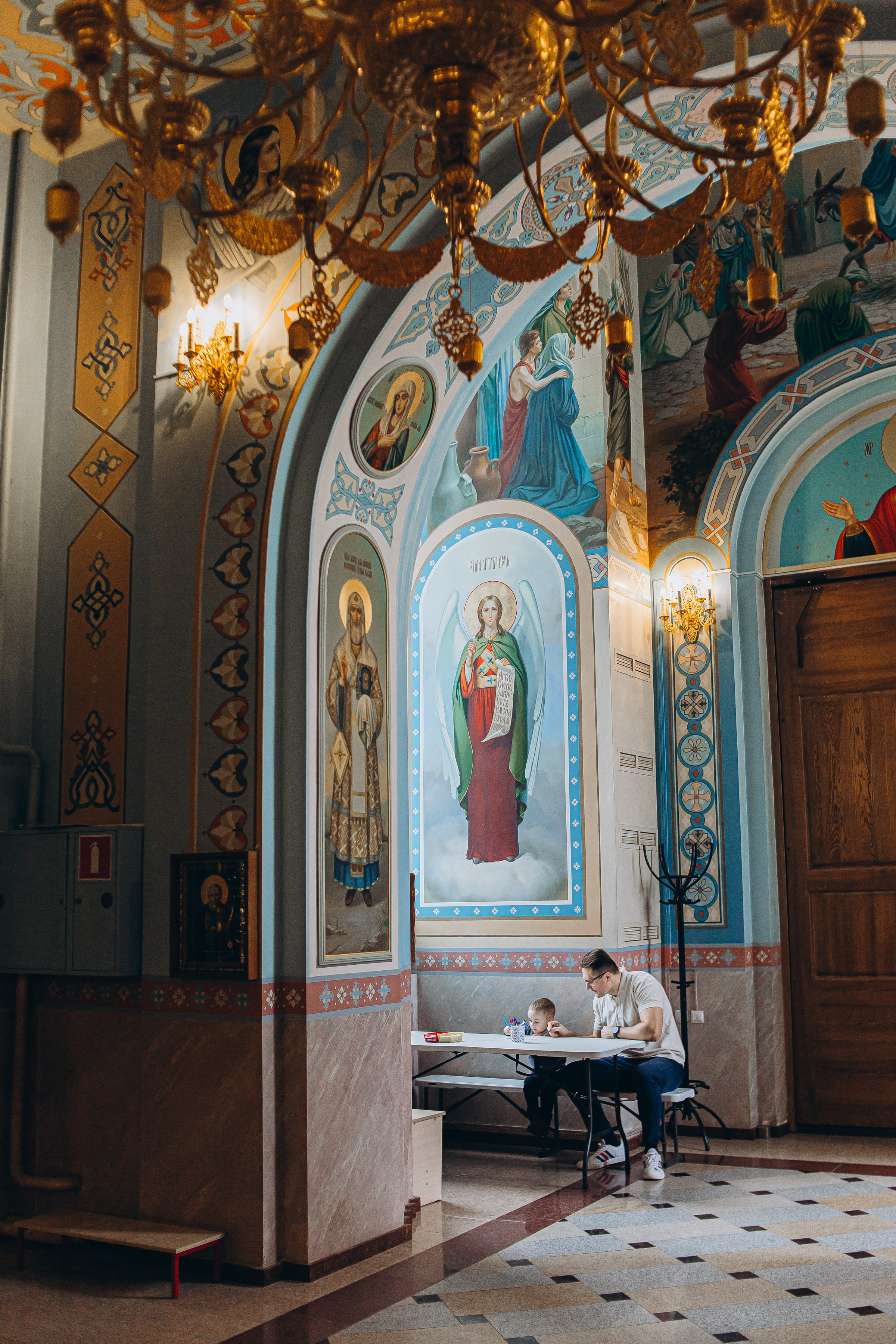 Крещение Виолетты. Семейный фотограф в Волгодонске Краченцева Анна