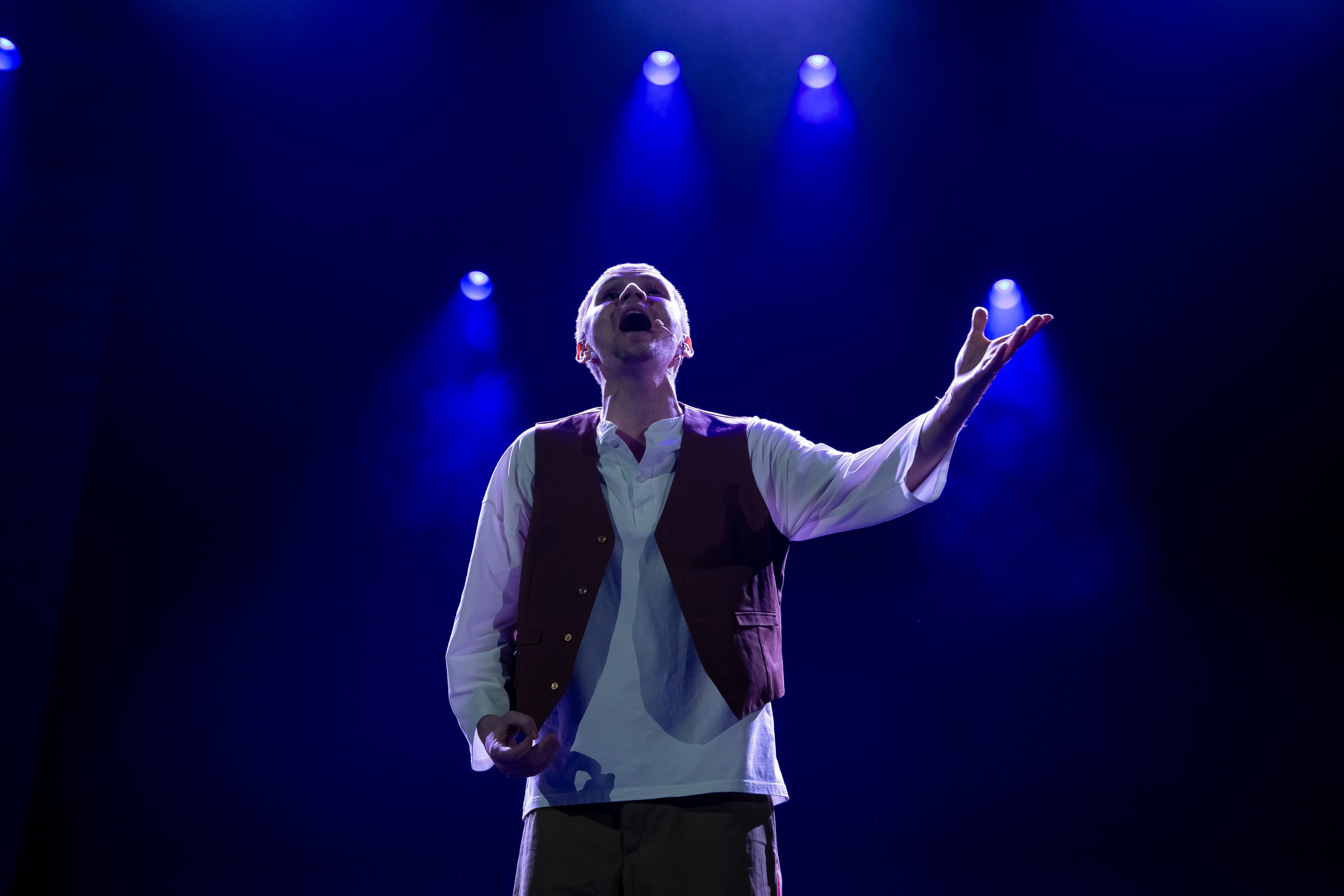 Театральная постановка Джалиль — юбилей Мусы Джалиля. Репортажный и портретный фотограф Казань / Горячих Полина