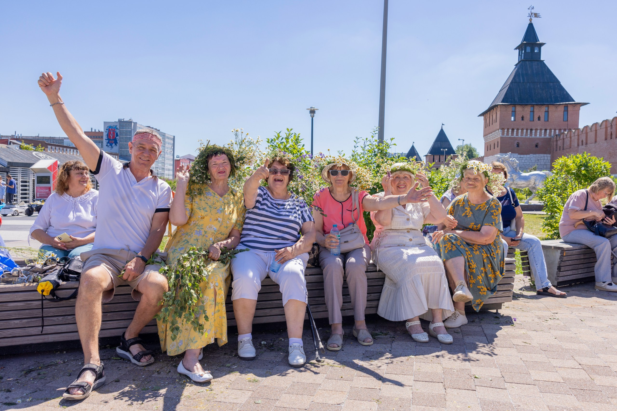 Фестиваль «Ромашковый хоровод». Северная ходьба. Фотограф в Туле Крупский АнДРей. Фотостудия «КАДР71» в Туле