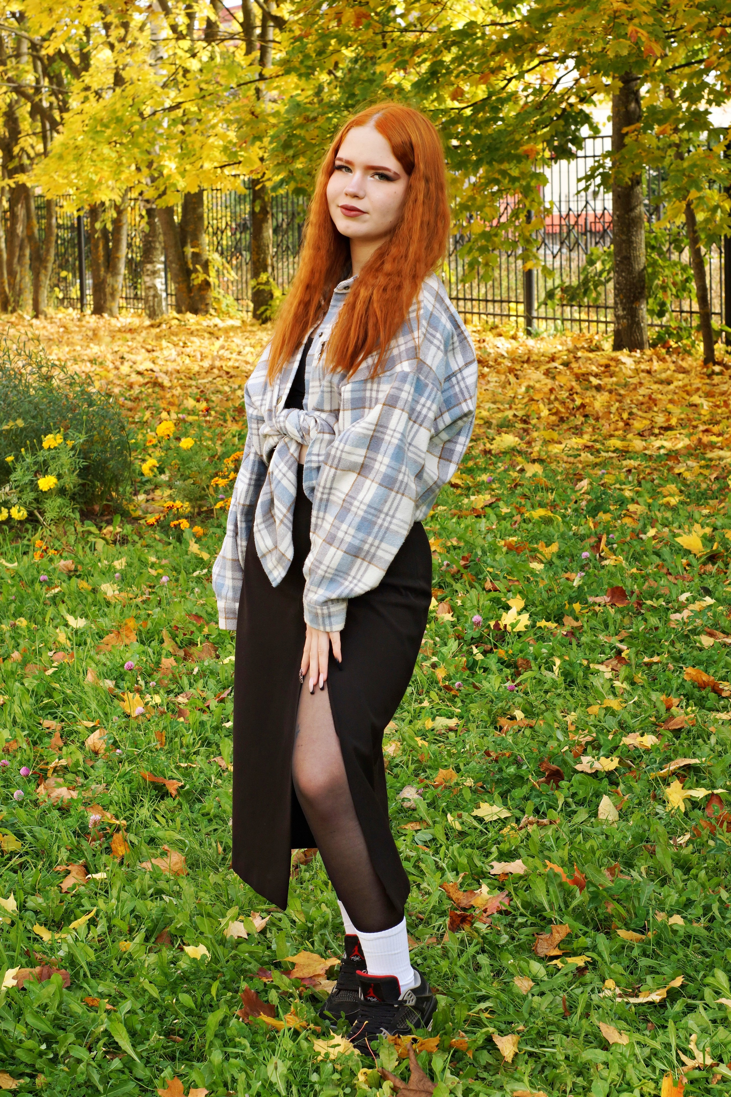 Осенняя фотосессия в школе г. Йошкар-Ола