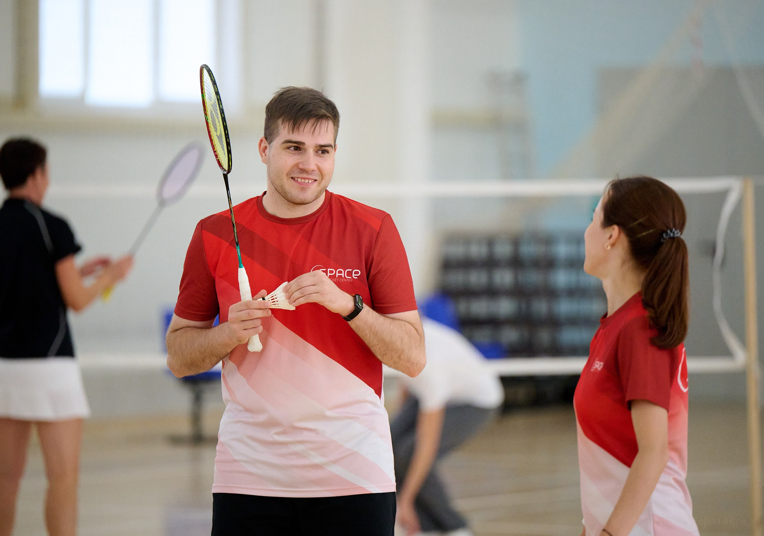 Бадминтон. Мастер-класс Любови Сухановой. Ижевск. 20.07.2024. Спортивный репортажный фотограф в Ижевске Сергей Мерзляков