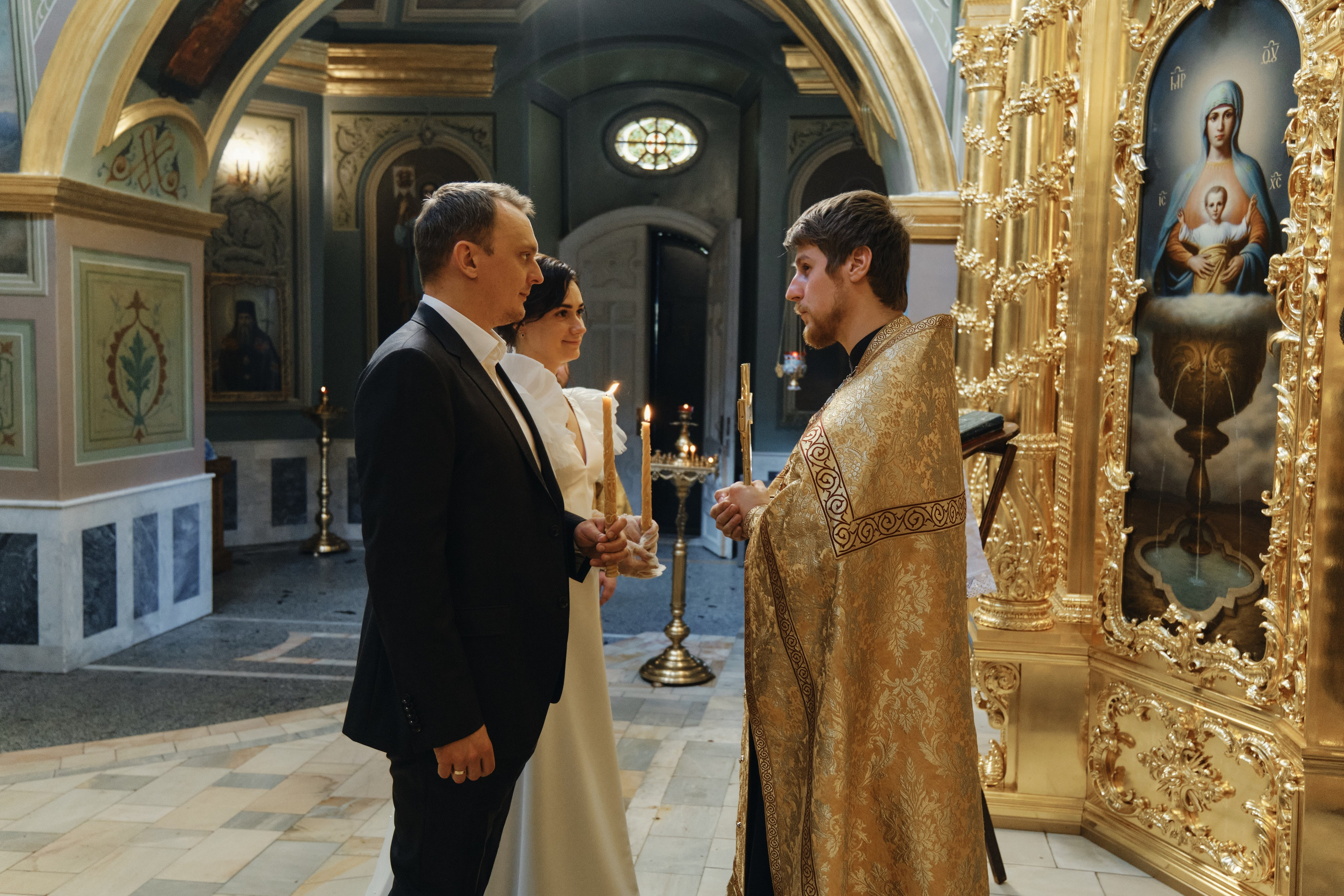 Венчание Александра и Марии. Свадебный фотограф в Москве и Подмосковье Виктор Одинцов