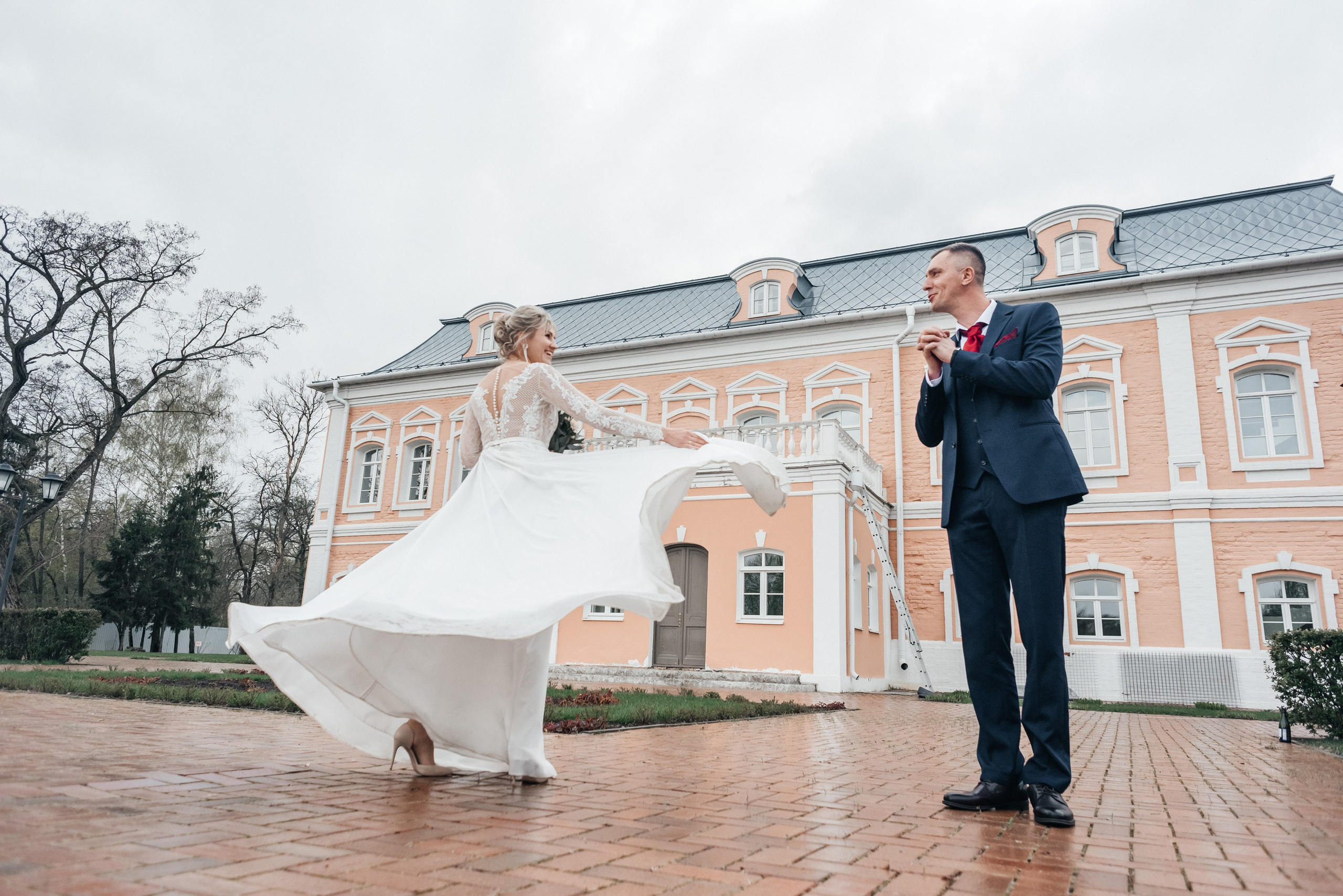 Свадебная фотосессия в усадьбе