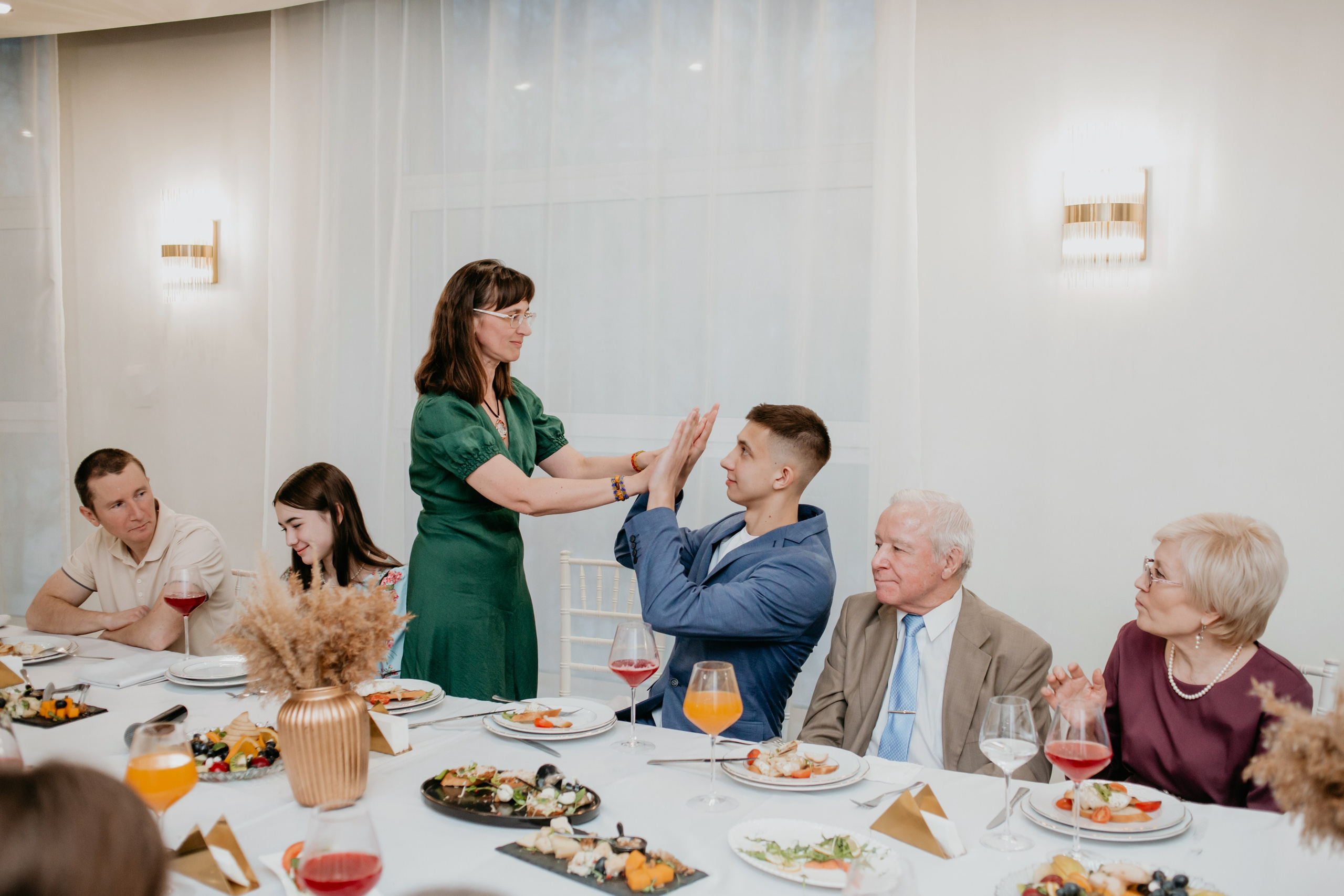 Свадебный банкет Анна и Дмитрия. Фотограф в Челябинске Ополихина Анна