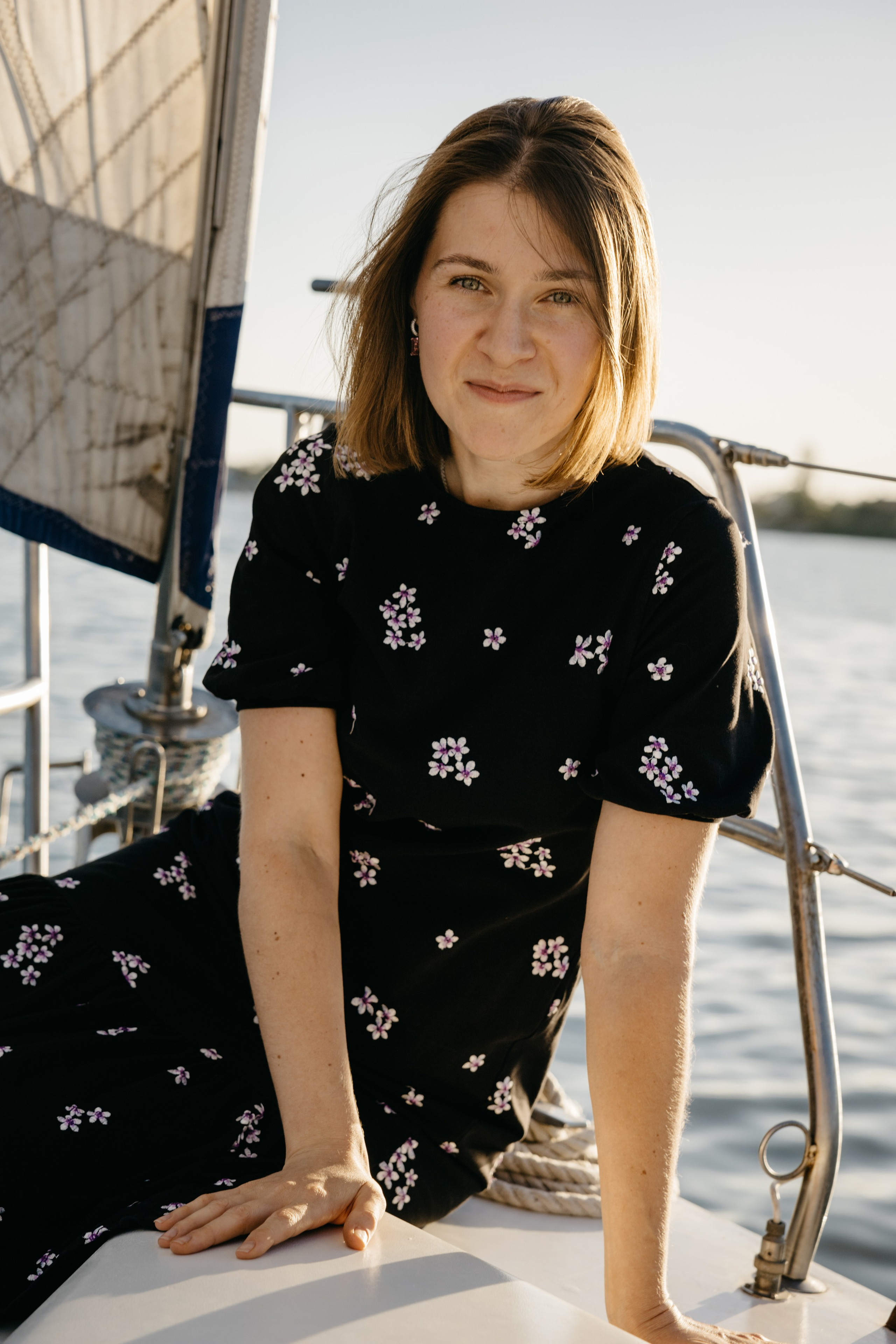 Прогулка на яхте. Фотограф Эдуарда Титанян