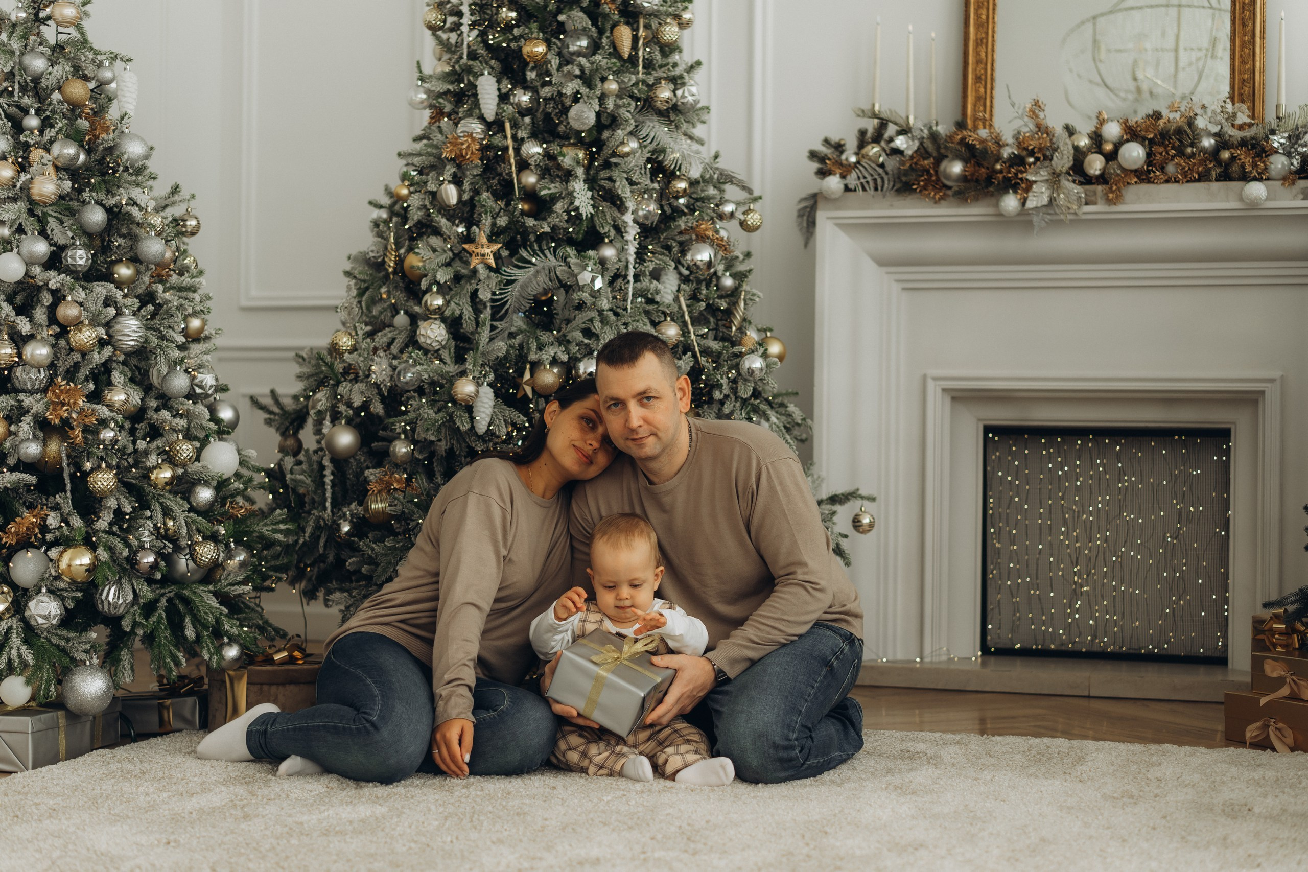 Семейная история в студии. Фотограф Екатеринбург Кокшарова Александра