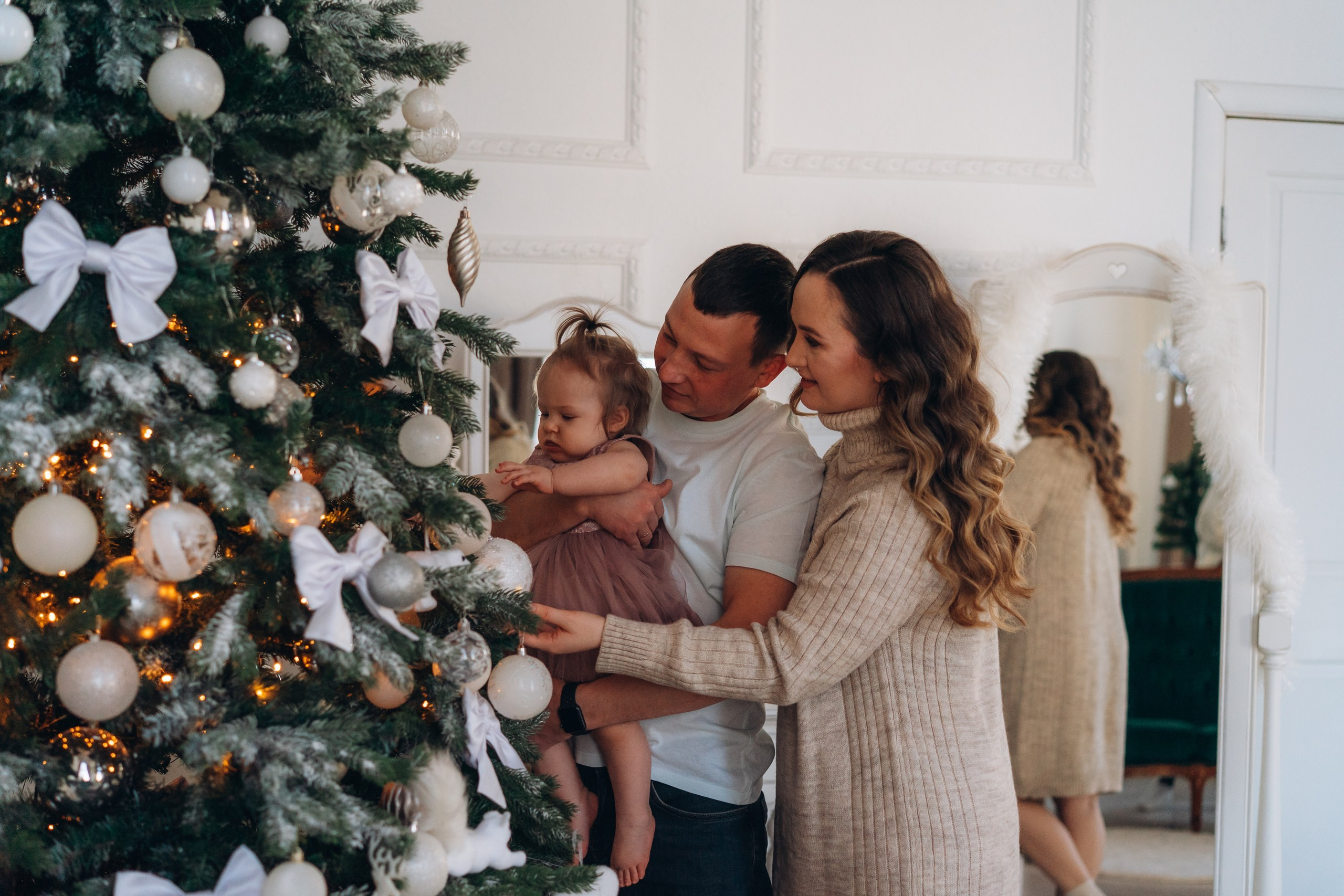 Семейная съемка в студии. Фотограф Екатеринбург Кокшарова Александра