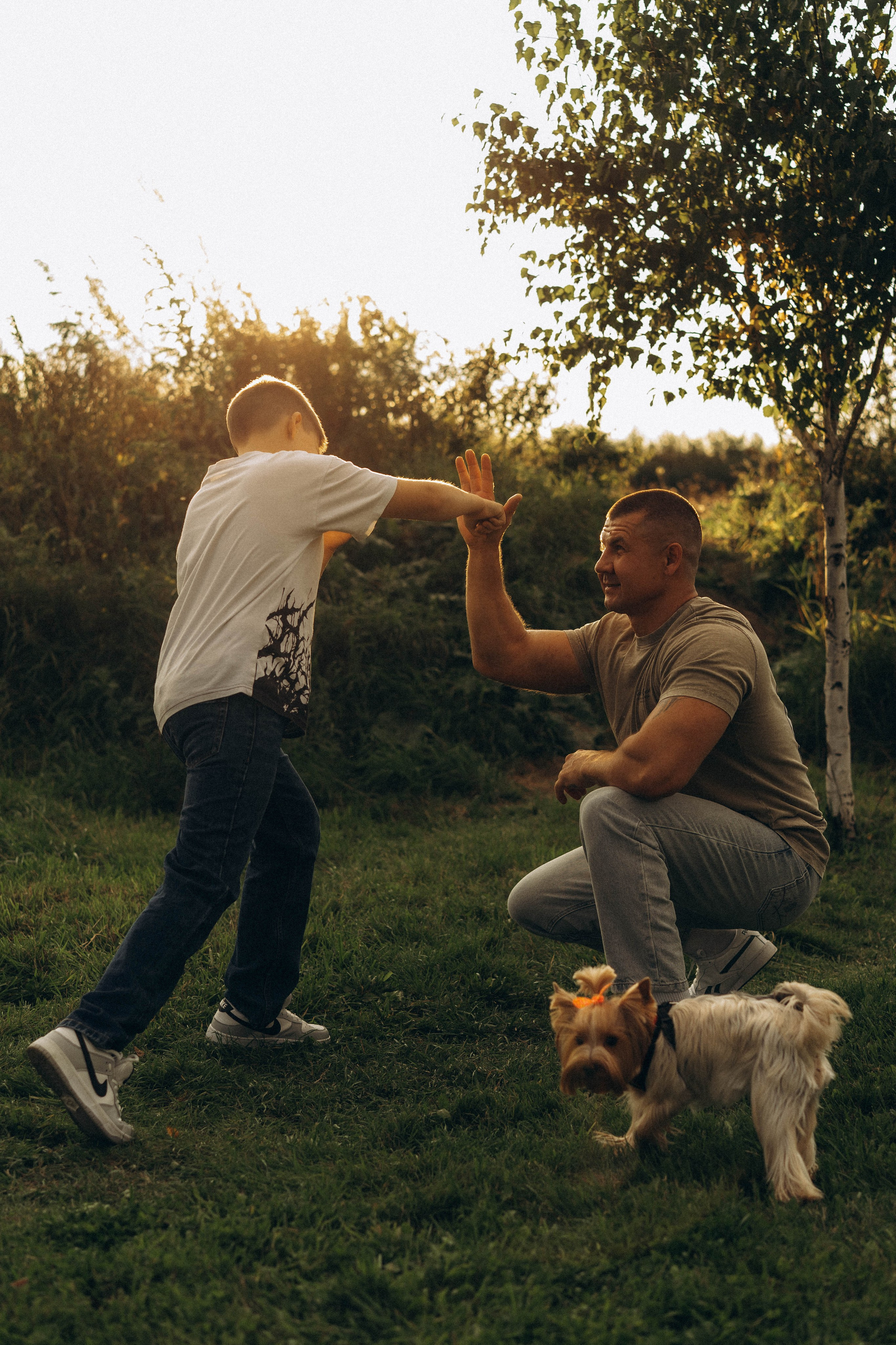 Семейная сьемка в парке. Фотограф Екатеринбург Кокшарова Александра