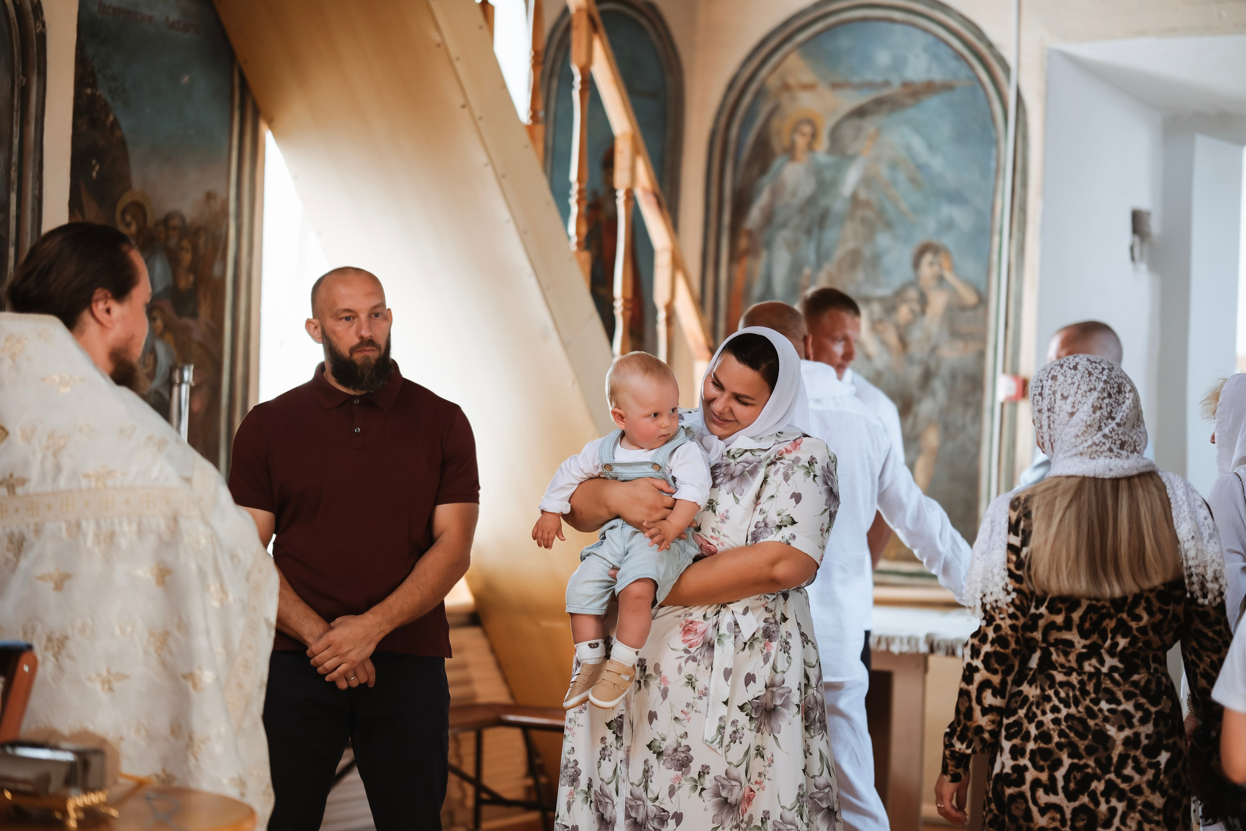 Крещение Тимофея!. Фотограф новорожденных в Брянске Анжелика Прохоренкова