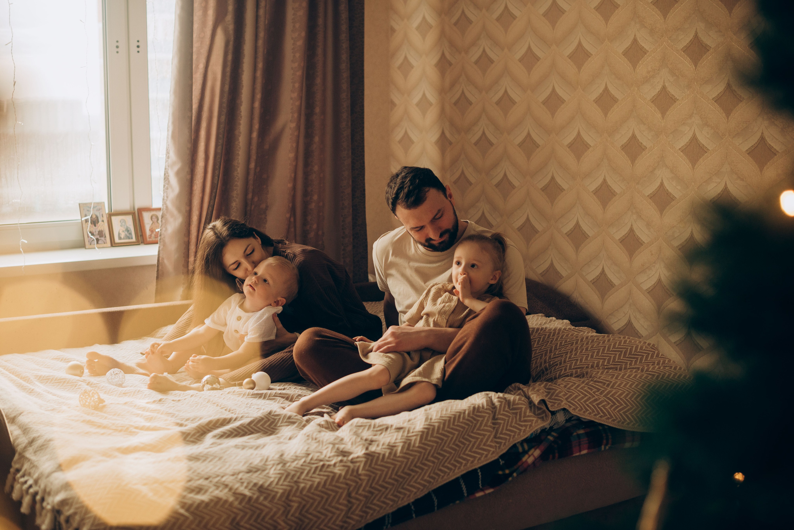 Домашние новогодние истории. Семейный фотограф в Домодедово и Москве Елена Пичугина