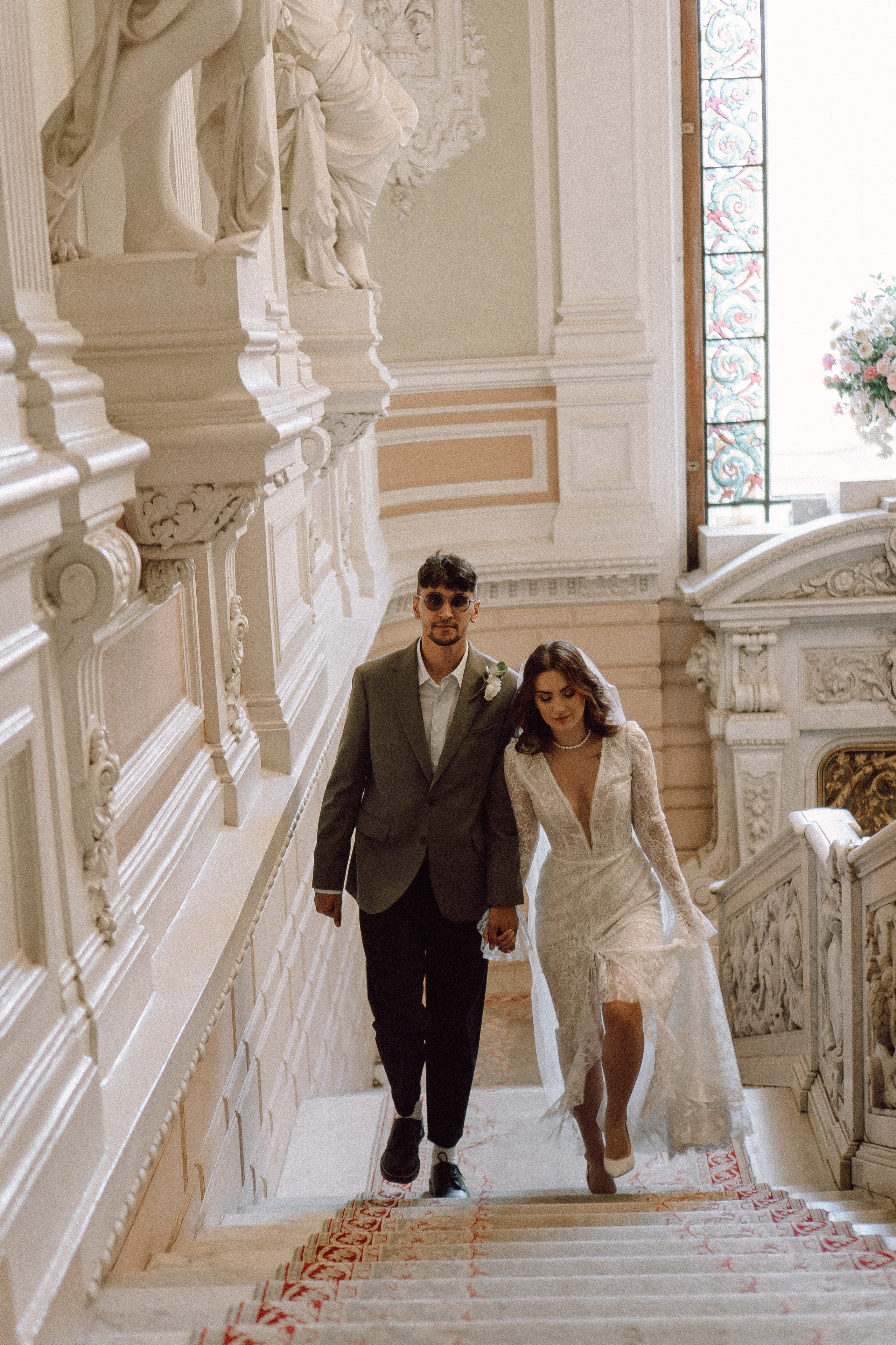 СВАДЕБНАЯ СЬЕМКА В ПЕРВОМ ДВОРЦЕ БРАКОСОЧЕТАНИЯ. Профессиональный фотограф, Санкт-Петербург — Виктория Богомолова