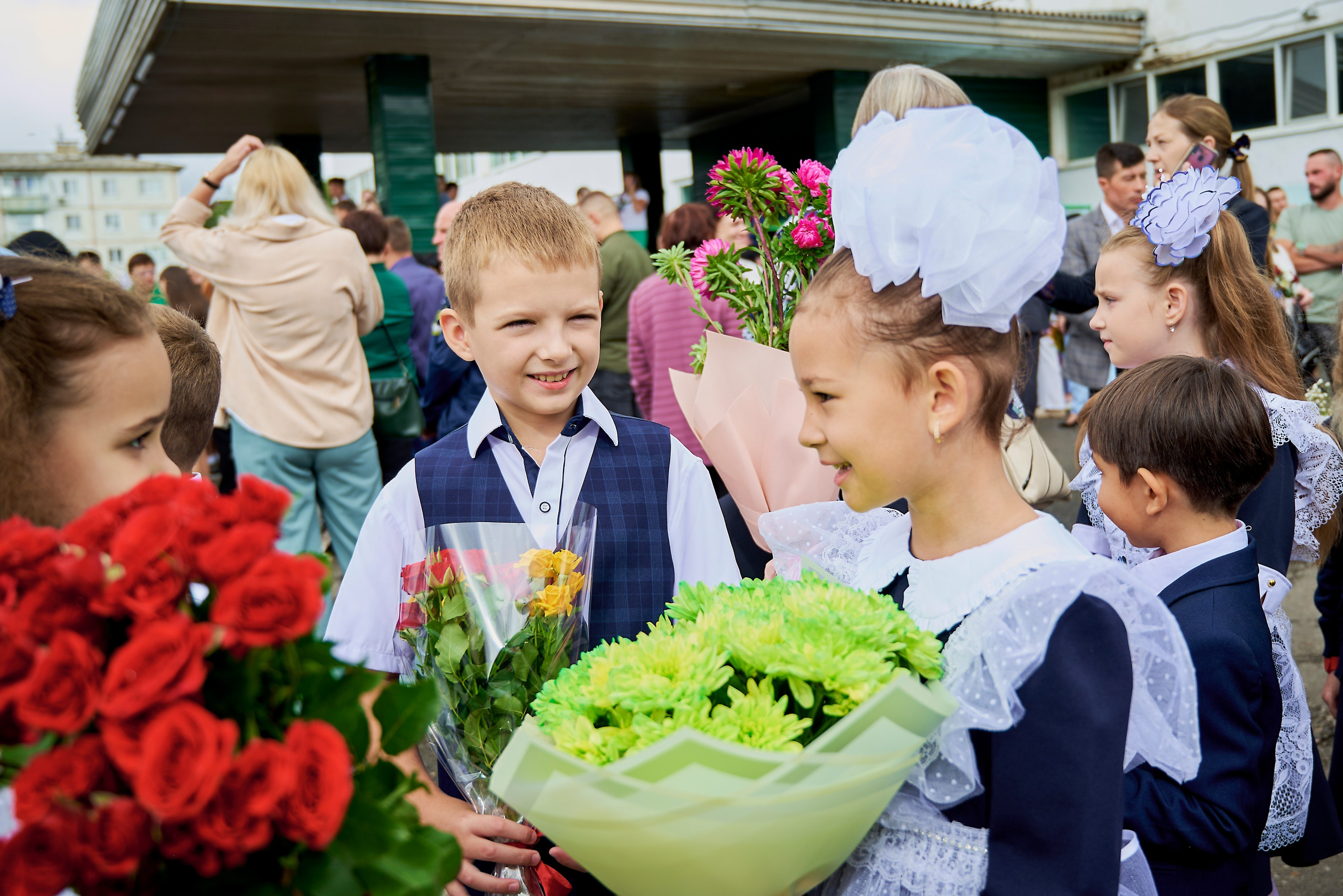 Первый раз в 1-й класс. Фотостудия «Юла»