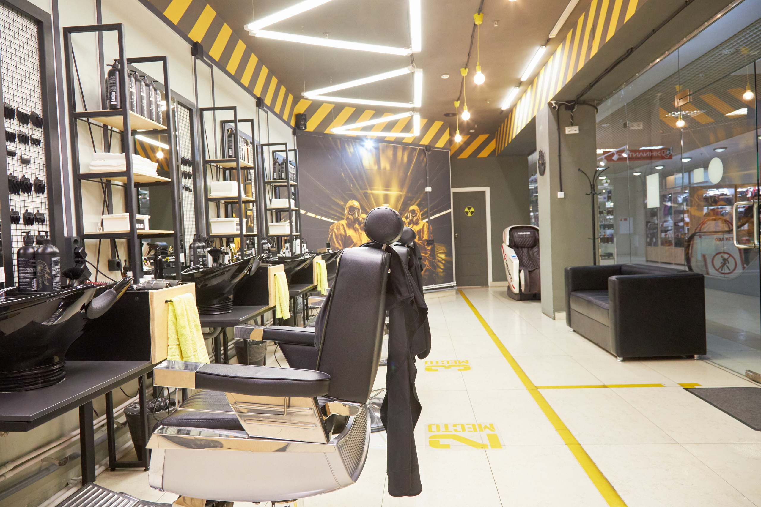 Барбер-шоп «Бункер». Фотограф Сергей Феденко