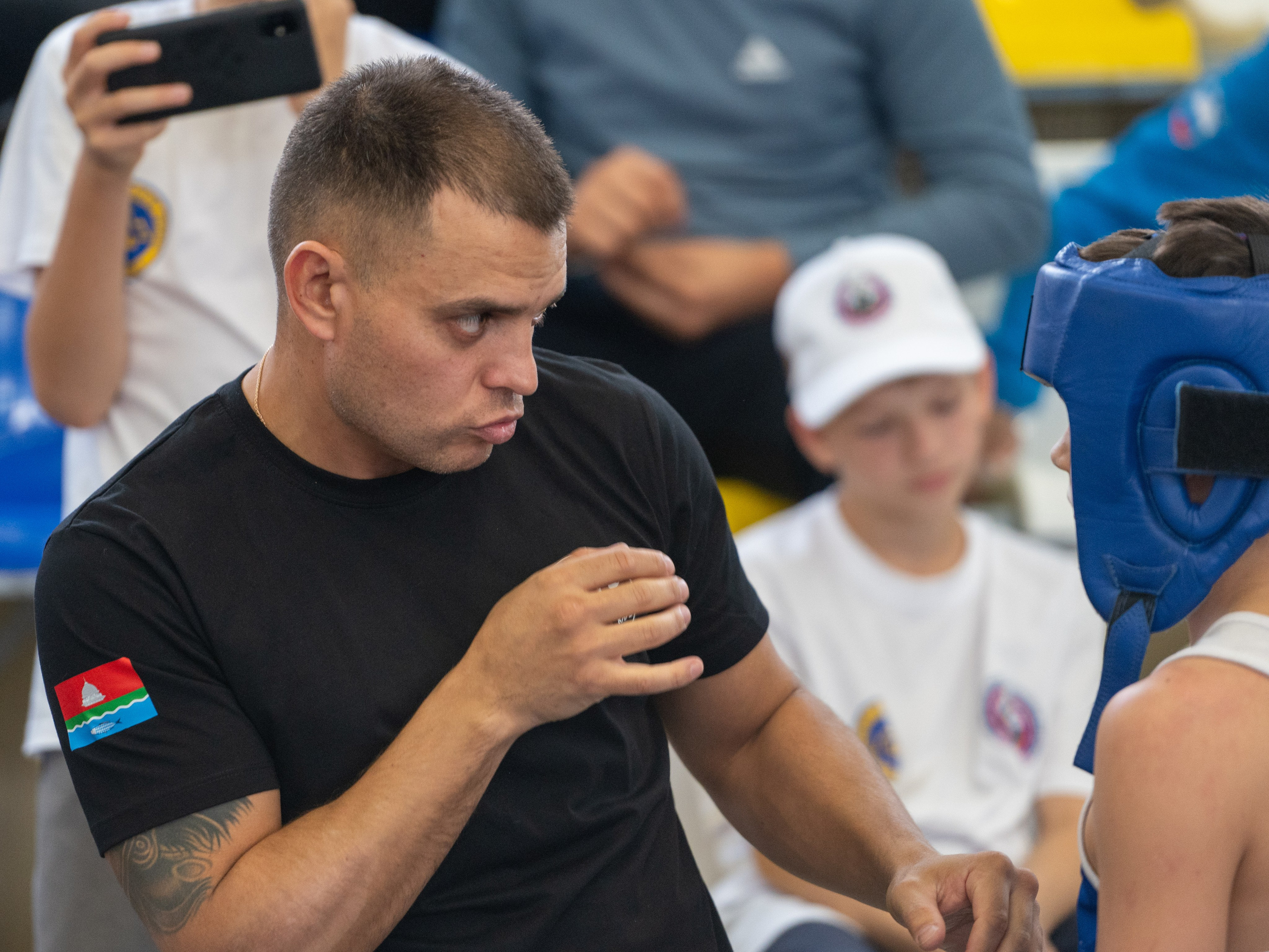 Соревнования по боксу памяти участника ВОВ В. И. Сапрунова. Фотограф в Самаре