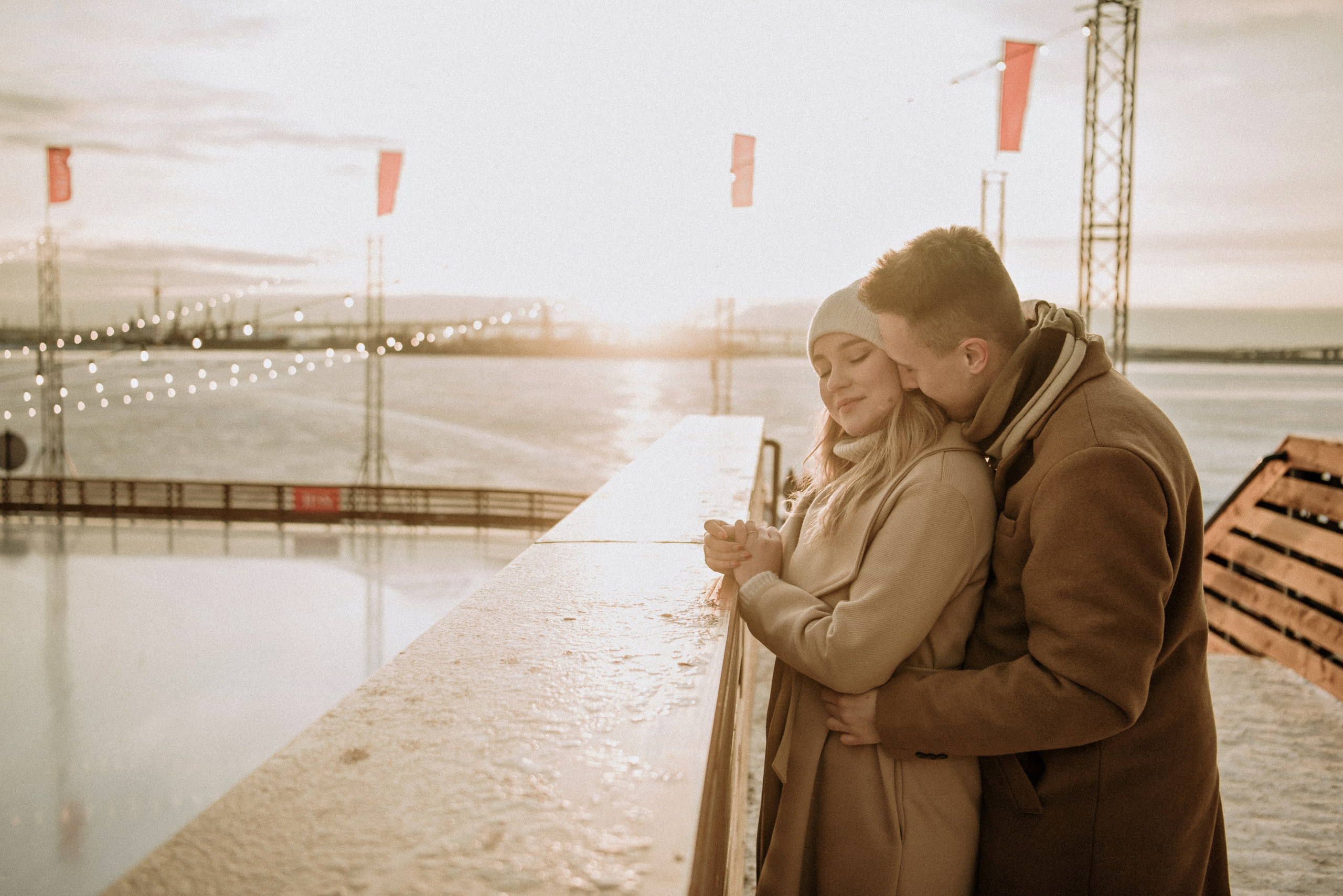 Лиза и Антон. Каток. Свадебный фотограф в Санкт-Петербурге София Шубик