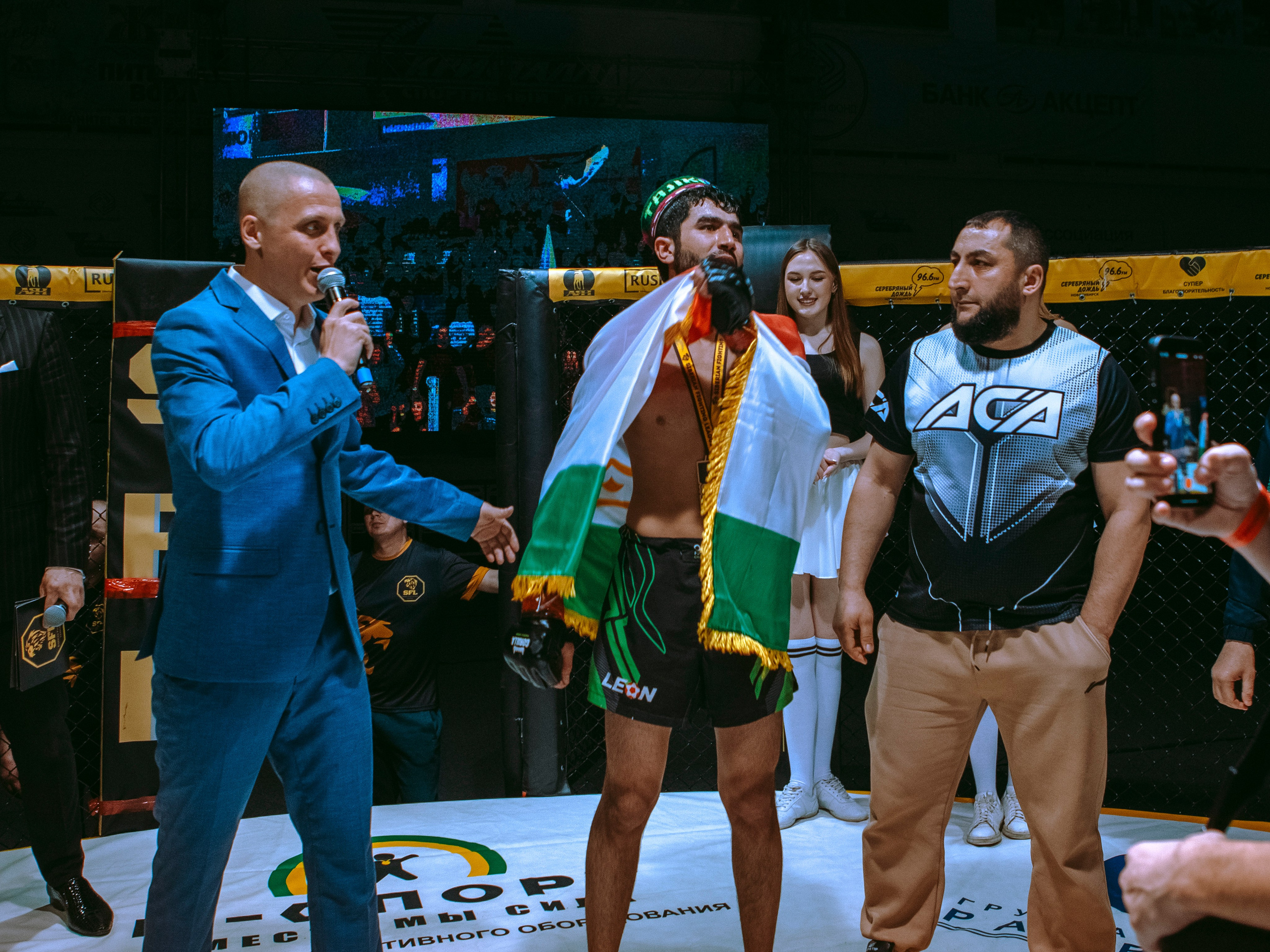 SFL 17 | Siberian Fighting League. Портретный фотограф в Москве Дарья Цезария