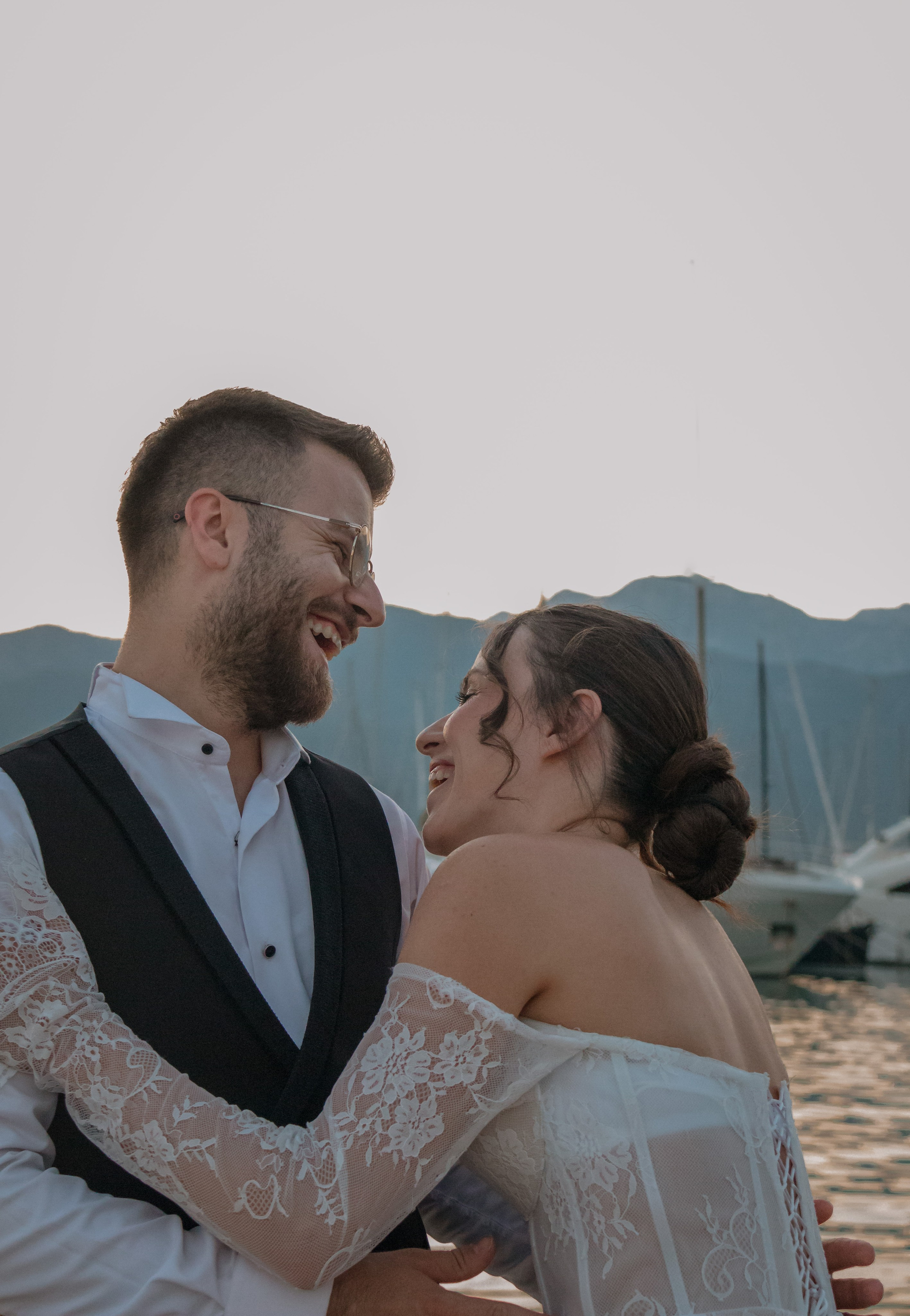 Wedding photography in Montenegro. Portrait photographer in Tivat Montenegro Katerina Kirsanova