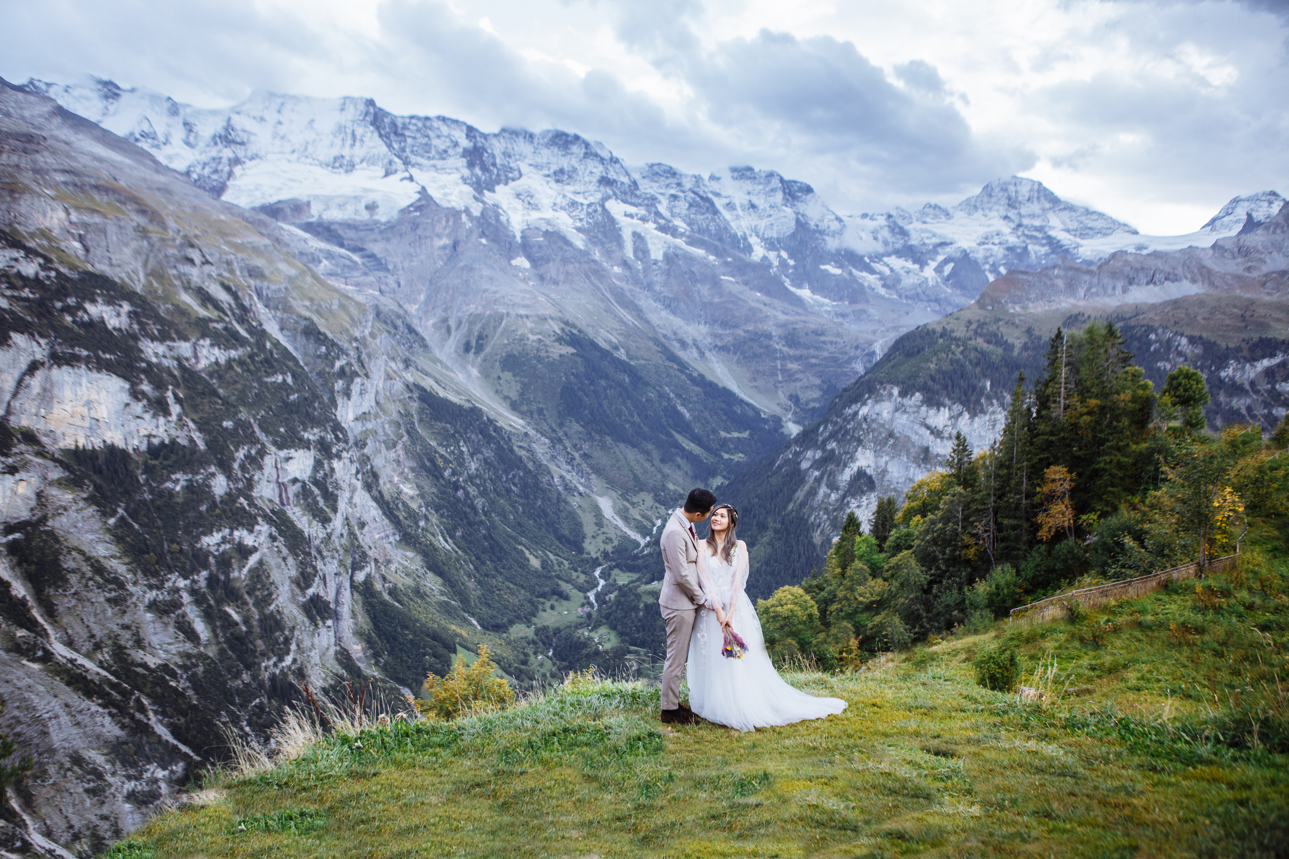 Switzerland. Свадебный фотограф