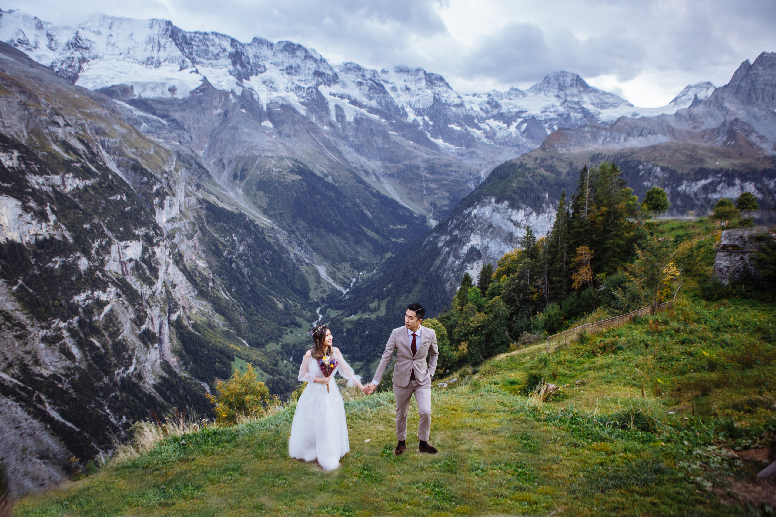 Switzerland. Свадебный фотограф