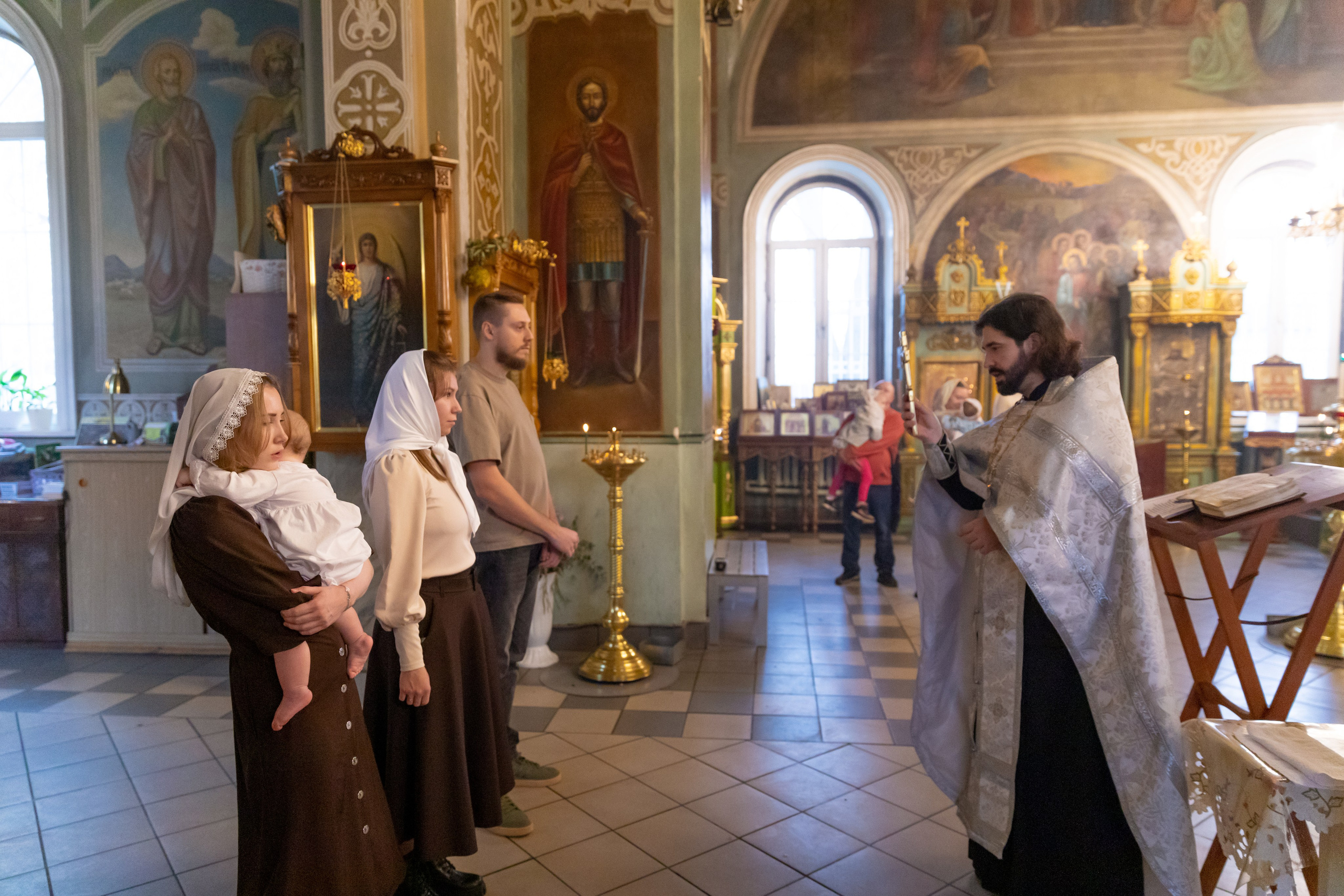 Крещение Веры. Фотограф и Видеограф в Москве Дарья Арсентьева