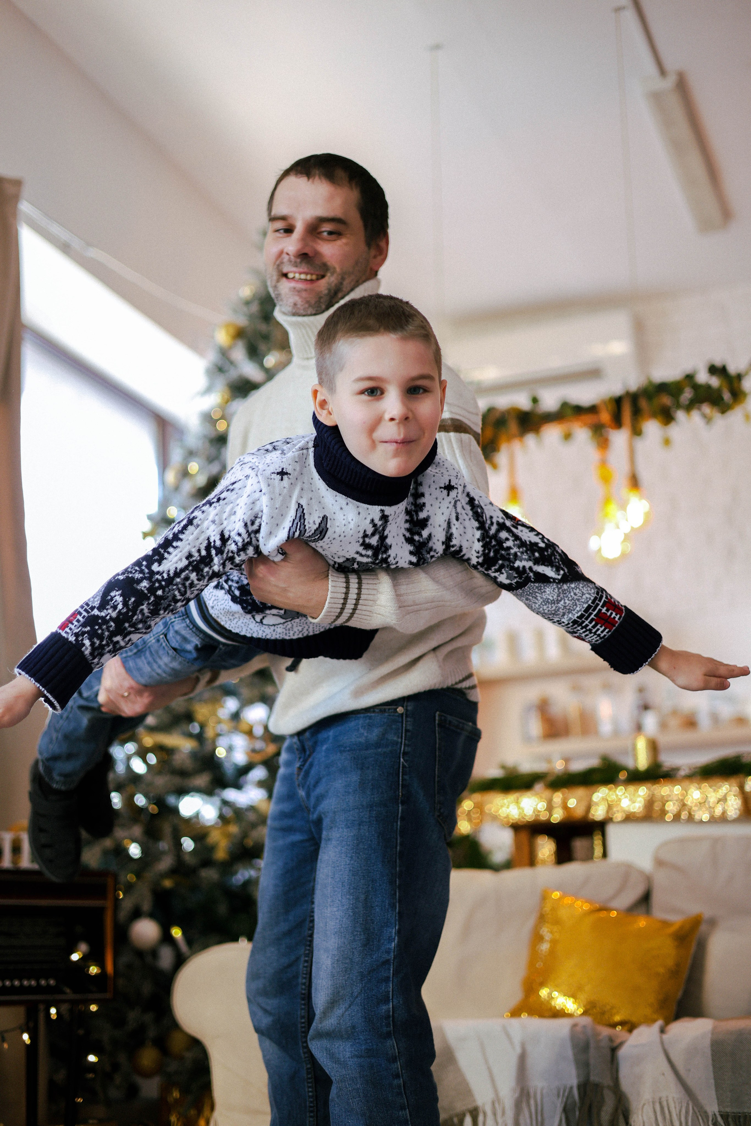 Новогодняя история «Нелля и ее семья». Фотограф в Москве Анастасия Калинина