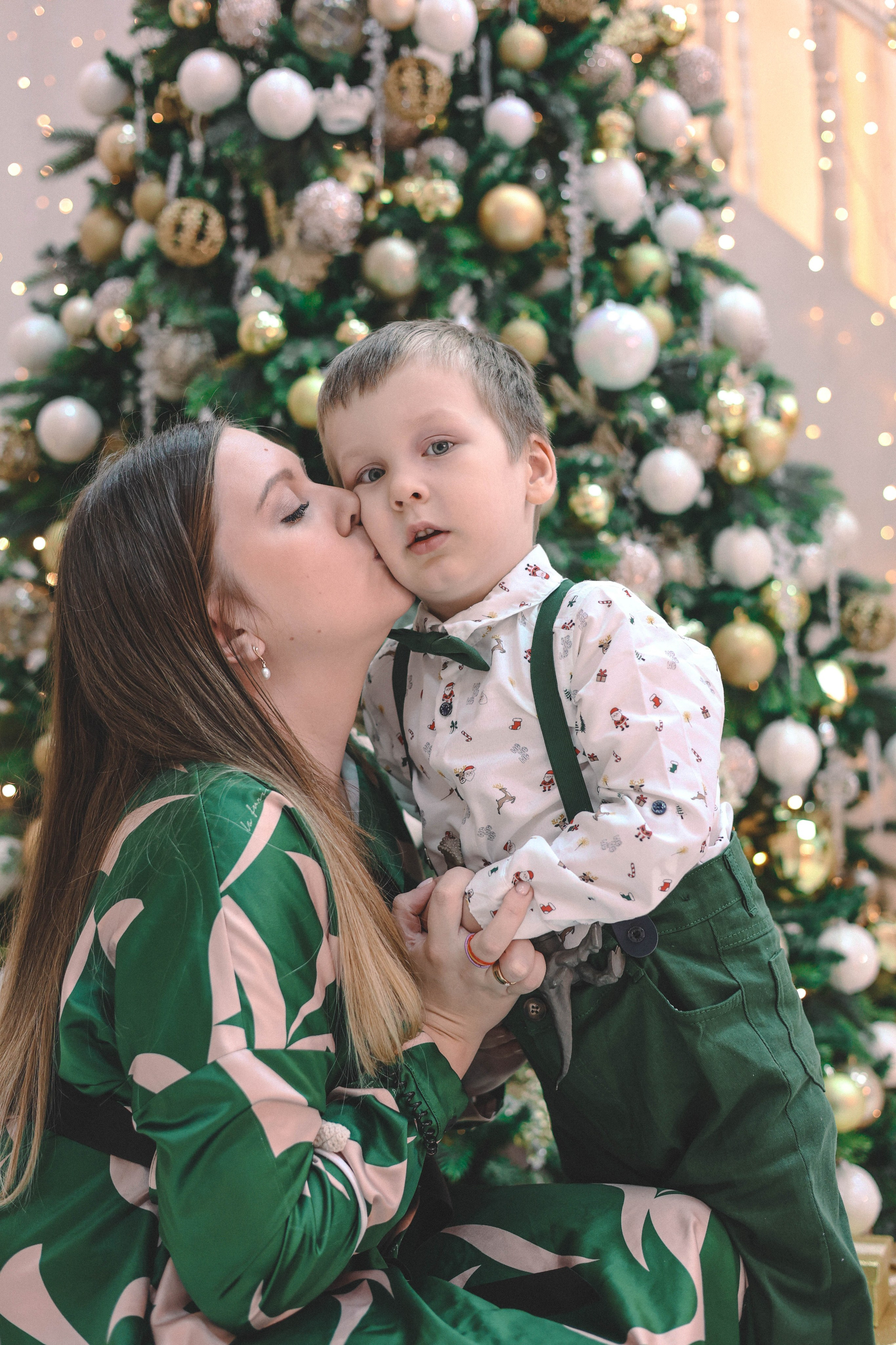 Новогодняя история «Яна и ее семья». Фотограф в Москве Анастасия Калинина