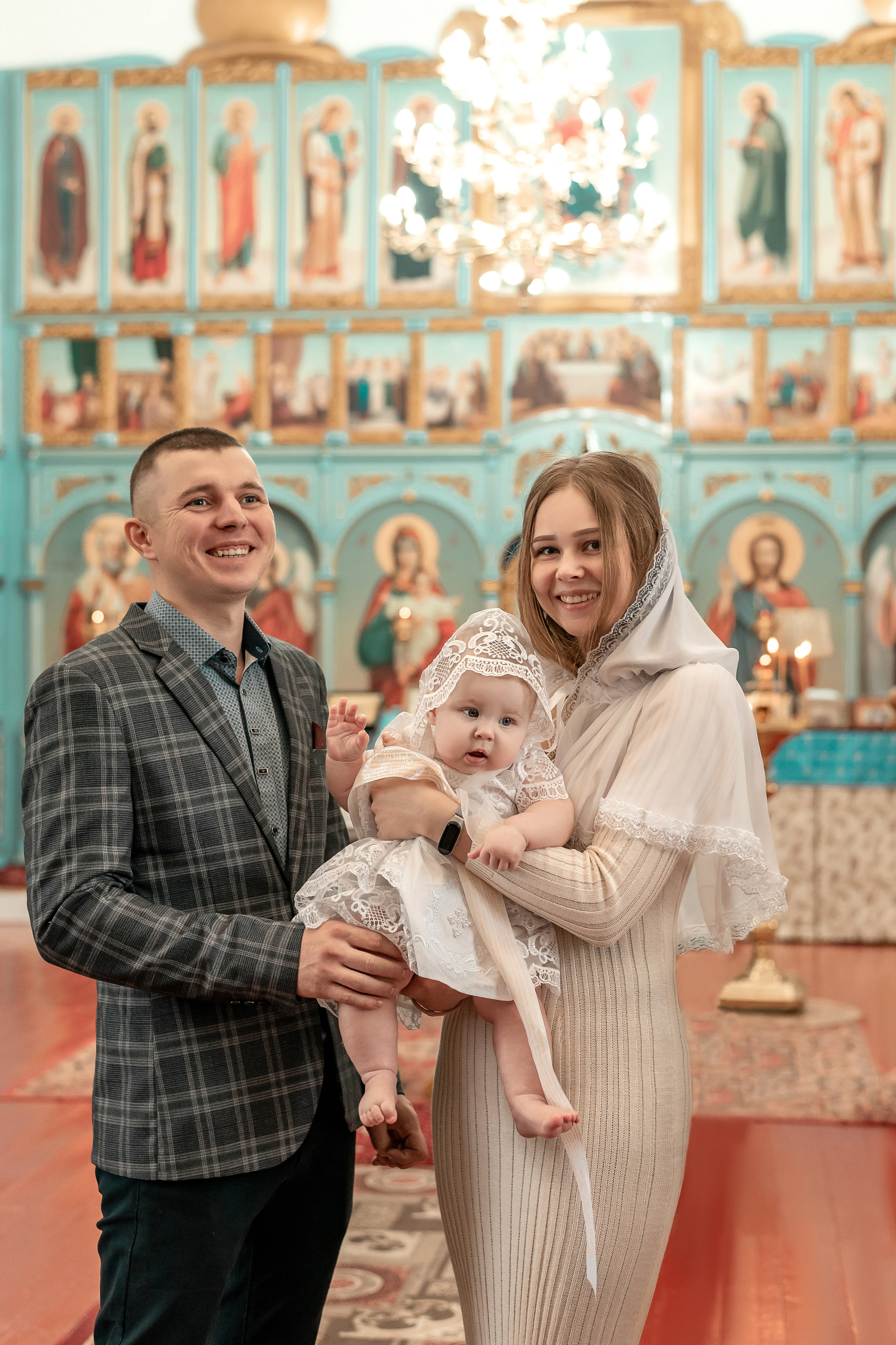 Крещение Алисы. Семейный и детский фотограф Наталья Горда