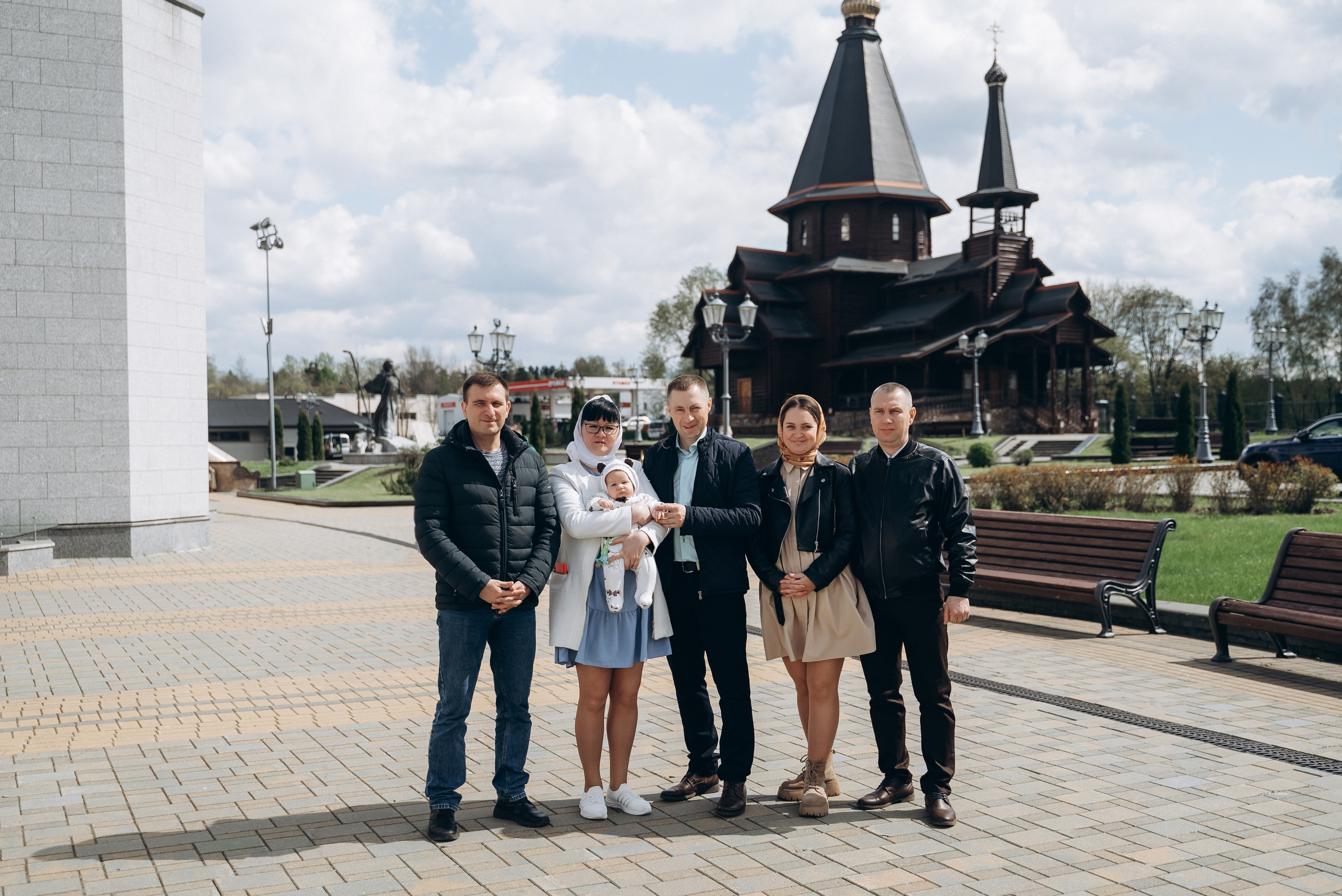 Крещение Кирилла (Храм всех святых). Семейный фотограф в Минске Дарья Дреко