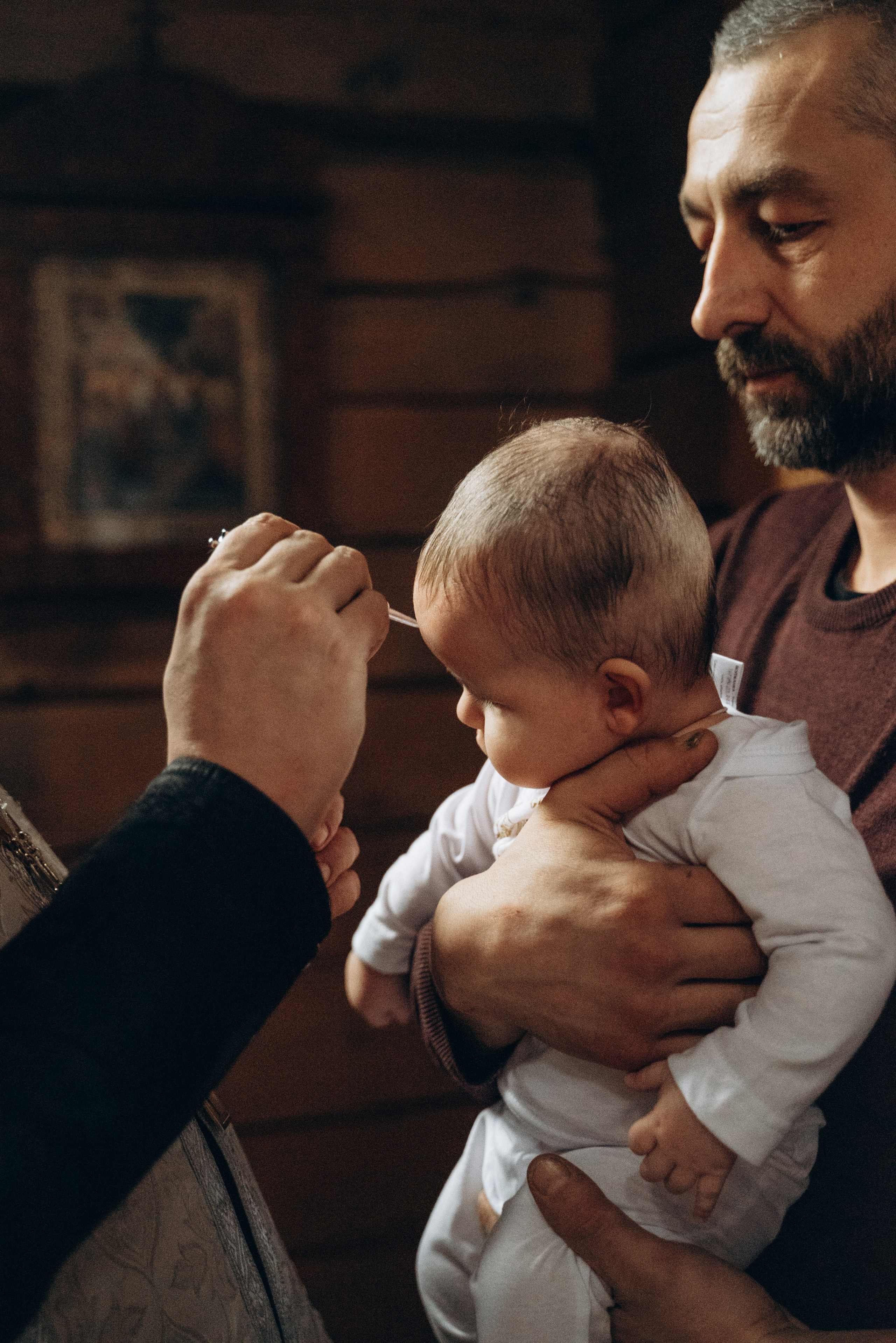 Крещение Назара. Семейный фотограф в Минске Дарья Дреко