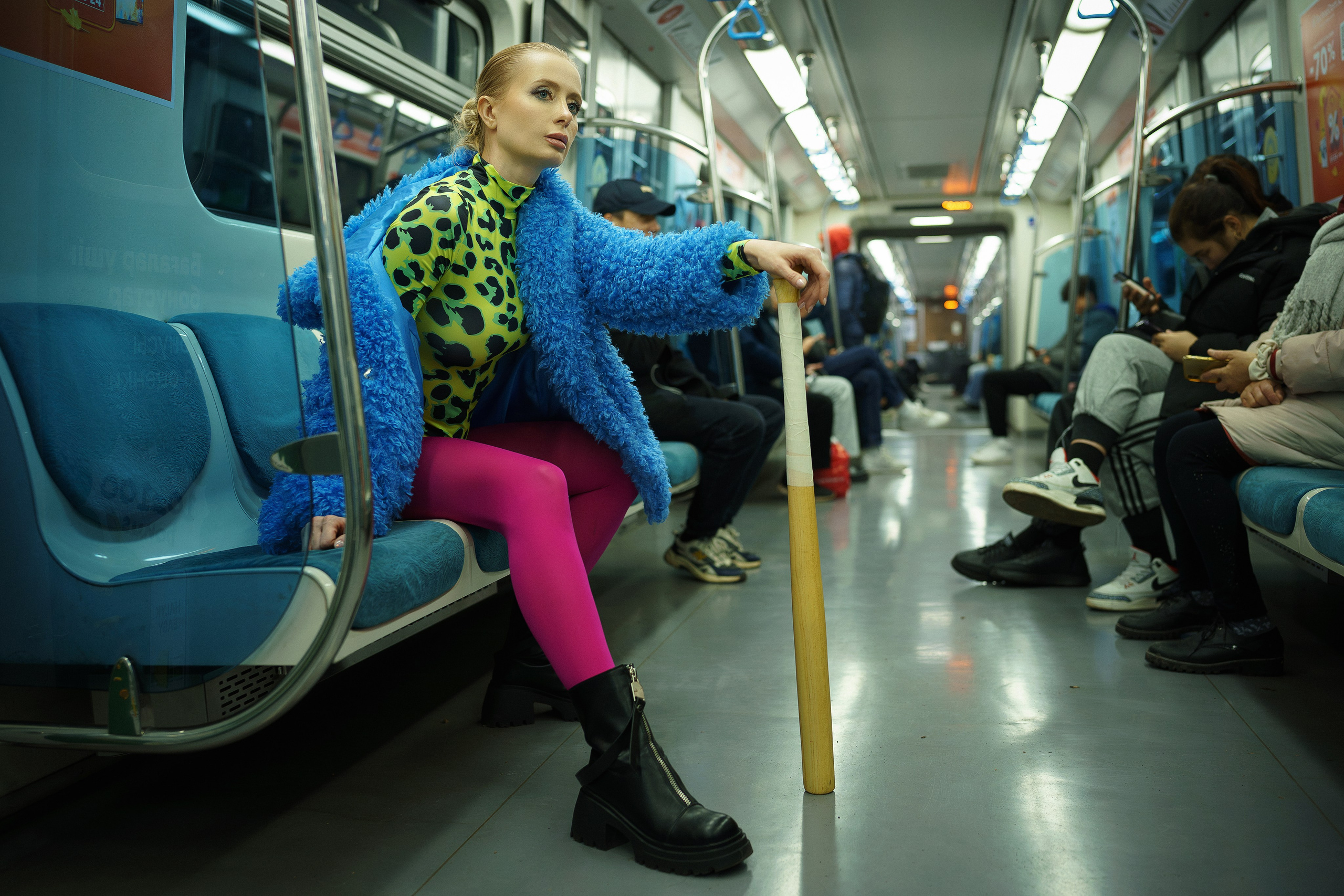 Фотосессия в метро