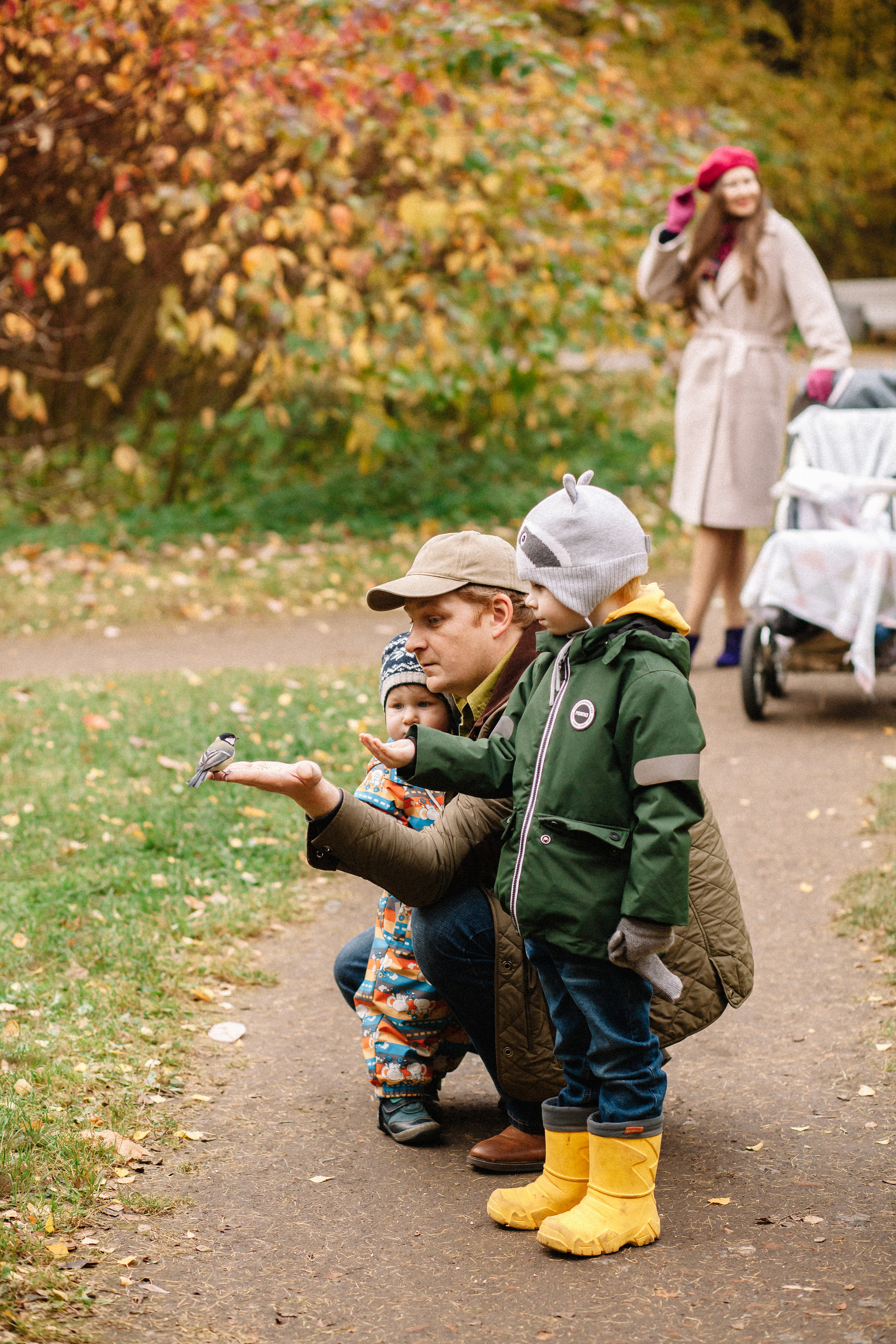 Осенняя семейная фотосессия в ЦПКиО Елагин Остров. Семейный и свадебный фотограф в Майкопе Михаил Мартиросян
