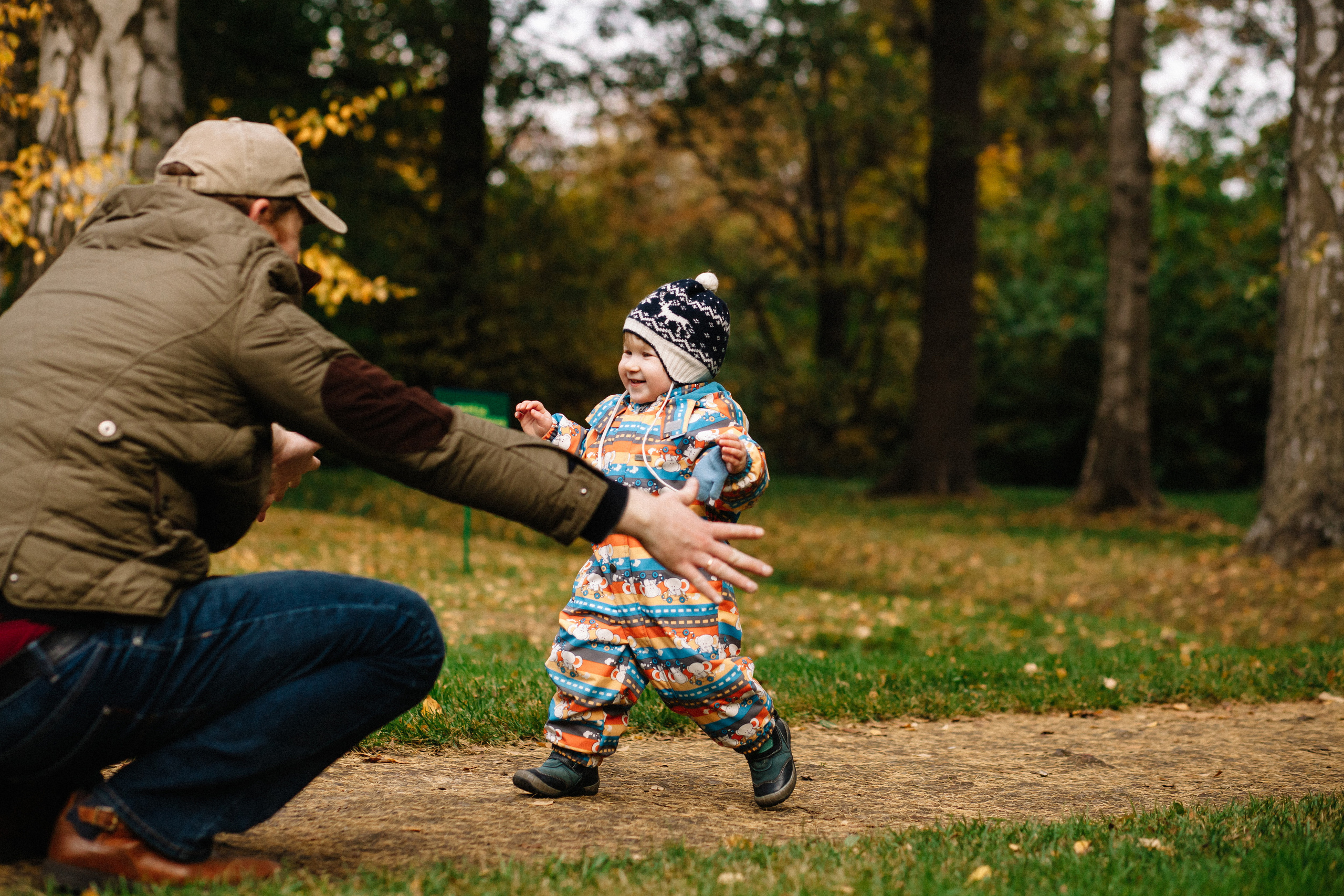 Осенняя семейная фотосессия в ЦПКиО Елагин Остров. Семейный и свадебный фотограф в Майкопе Михаил Мартиросян