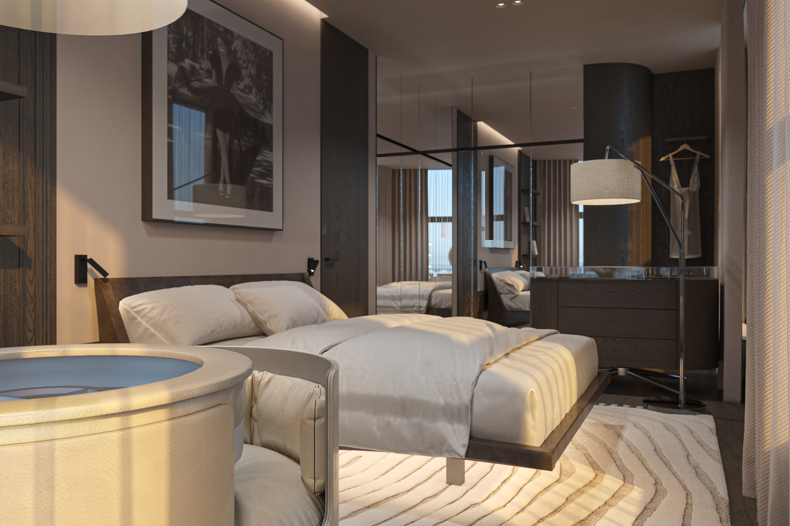 Кв 70 м² ЖК WOW г. МОсква. Ксения. 3D‑визуализатор