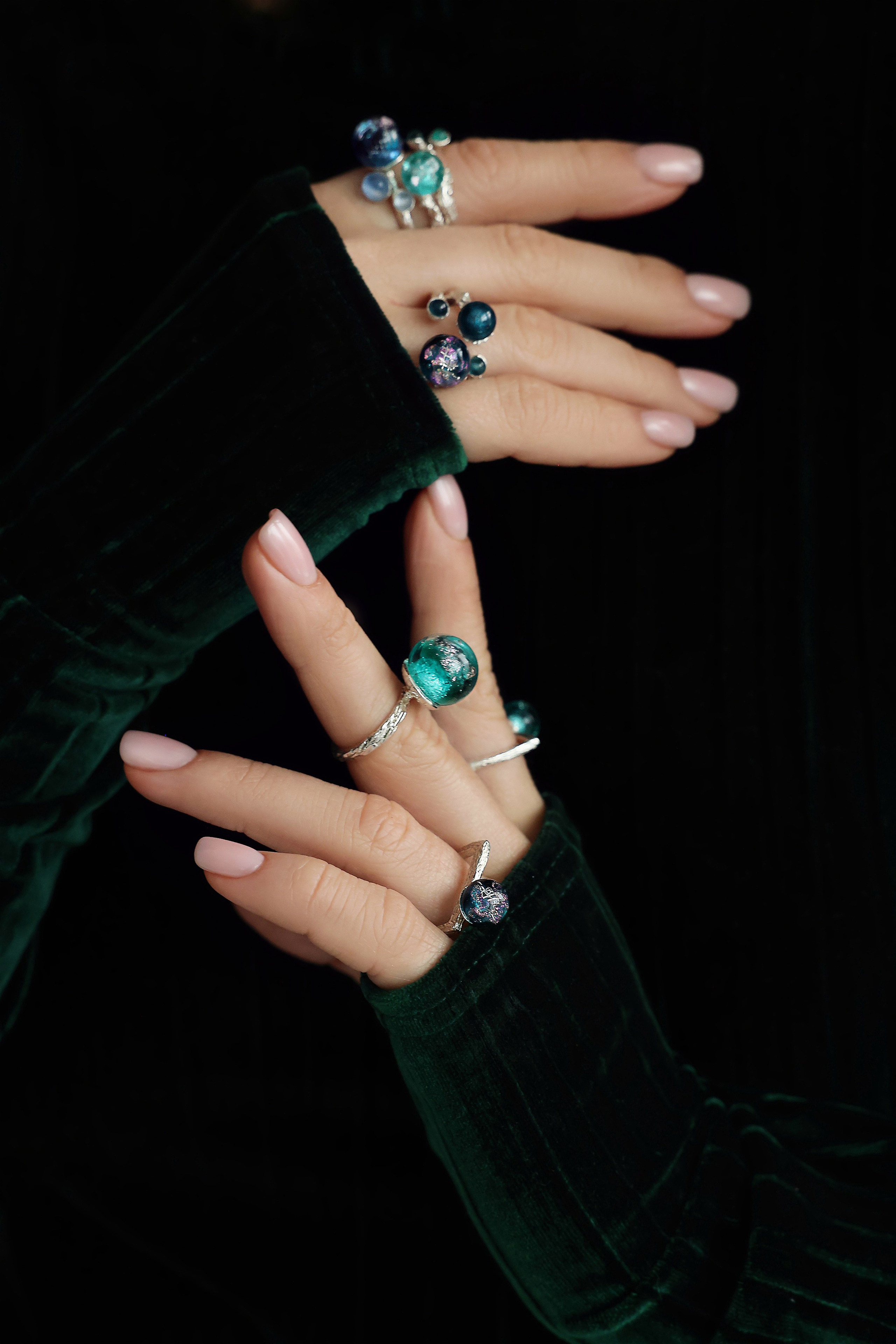 Создания контента для ювелирного бренда A.SIMANTSEVA