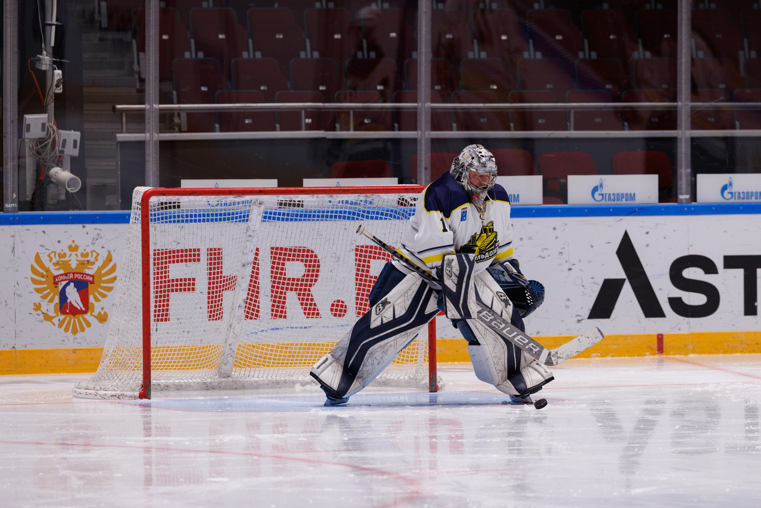 НХЛ (40+) Ижорец — Бульдозер 4-6. Фотограф Александр Заломаев
