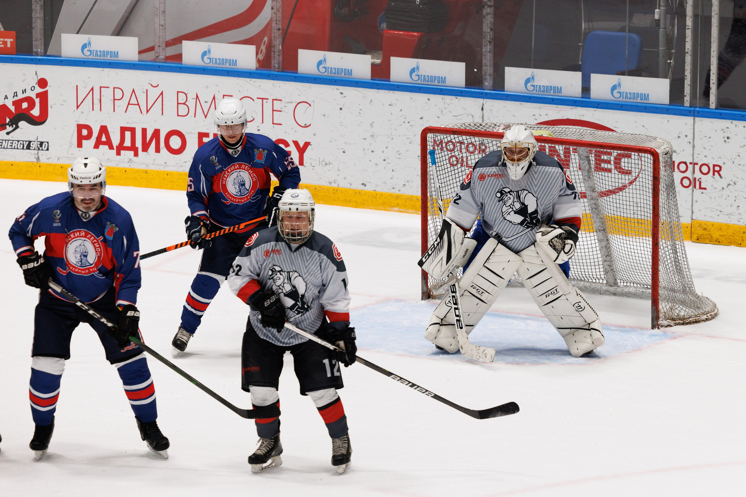 НХЛ (50+) Невский легион — Канекс 6-1. Фотограф Александр Заломаев
