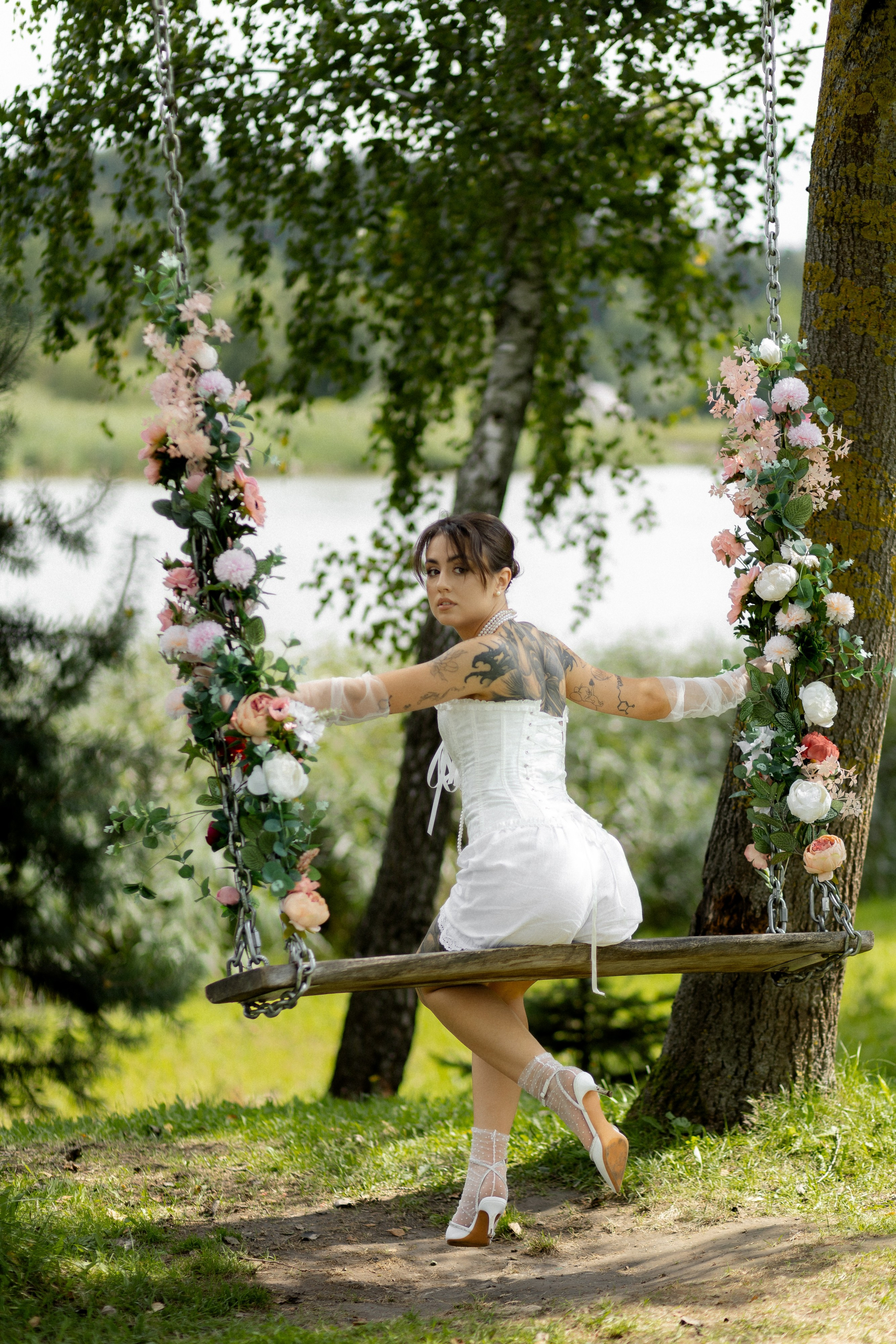 Свадебная фотосессия в агроусадьбе Лабодянка в Минске. Свадебный фотограф в Минске/Беларуси Сергей Спиридонов