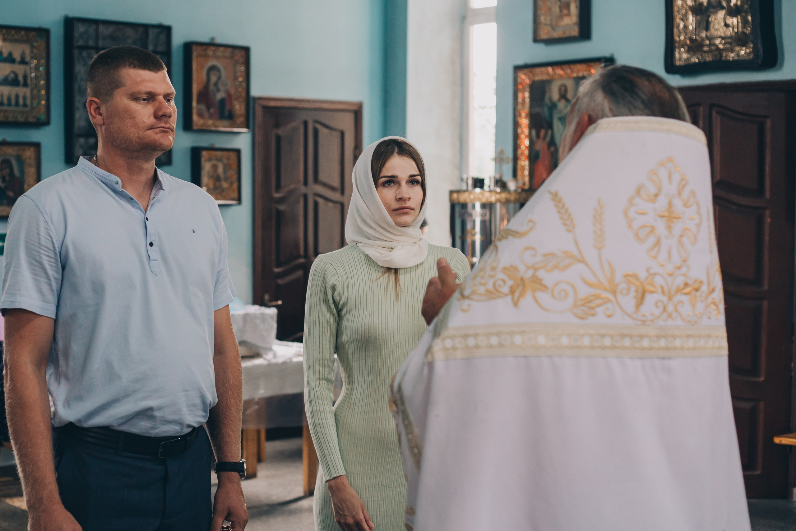 Фотосессия на крещение в Белой Глине. Свадебный и семейный фотограф в Краснодарском крае Мария Данилкина