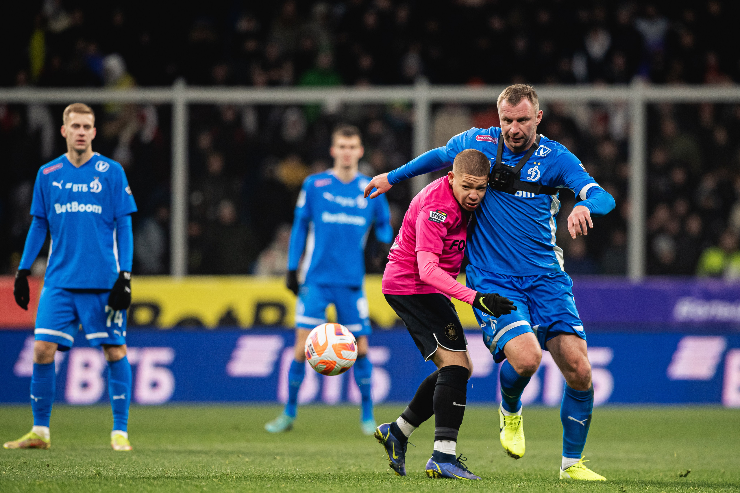 “Winline killer media football”, Dynamo — 2Drots (2-1), 11/18/2023. Фотограф Кирилл Сафонов