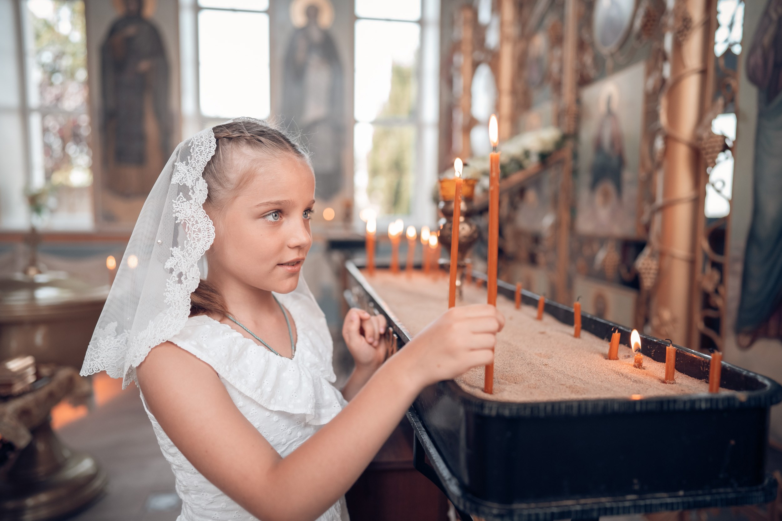 Крещение в храме ап.Андрея Первозванного г. Севастополь. Церковный фотограф Севастополь