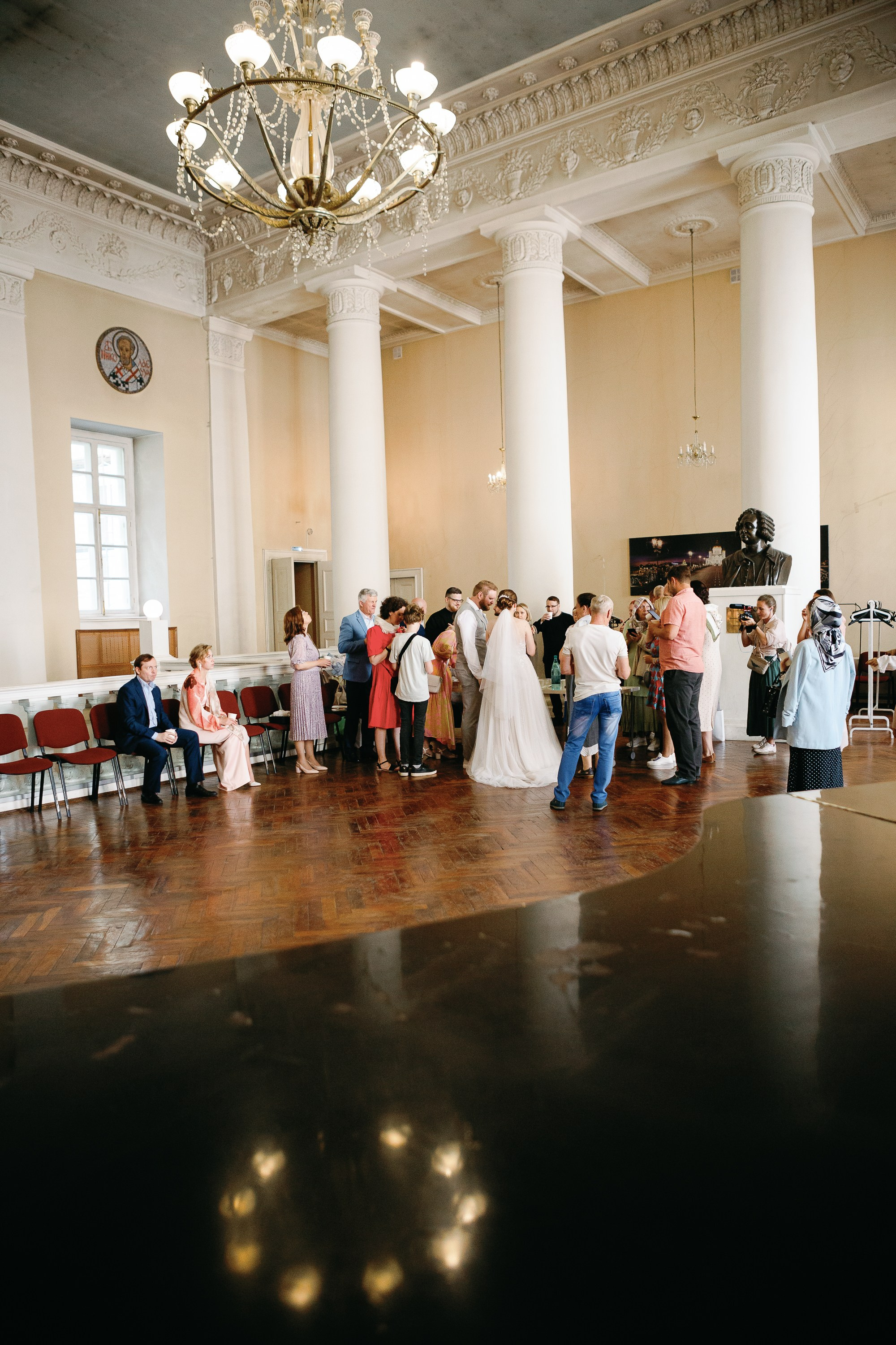 Банкет в домовый храм святой мученицы Татианы при Московском государственном университете имени М.В. Ломоносова