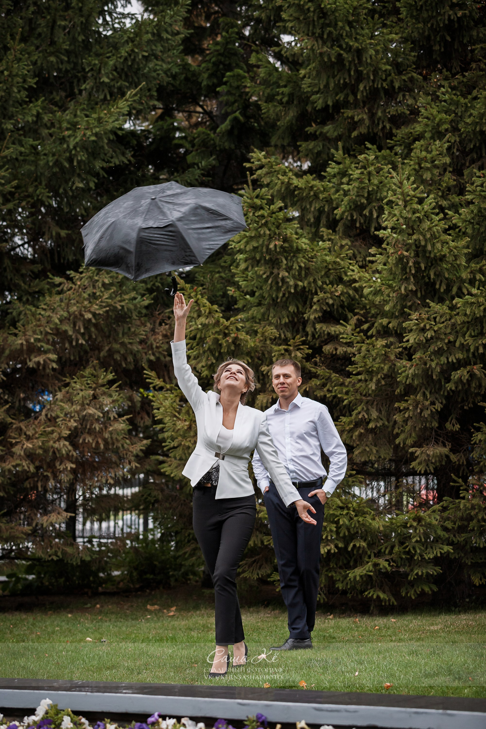 Осенняя свадьба К&В в Ривер Парке — Свадебная фотосессия от профессионального фотографа. Свадебный, семейный и event фотограф в Новосибирске и Новосибирской области Саша Кё