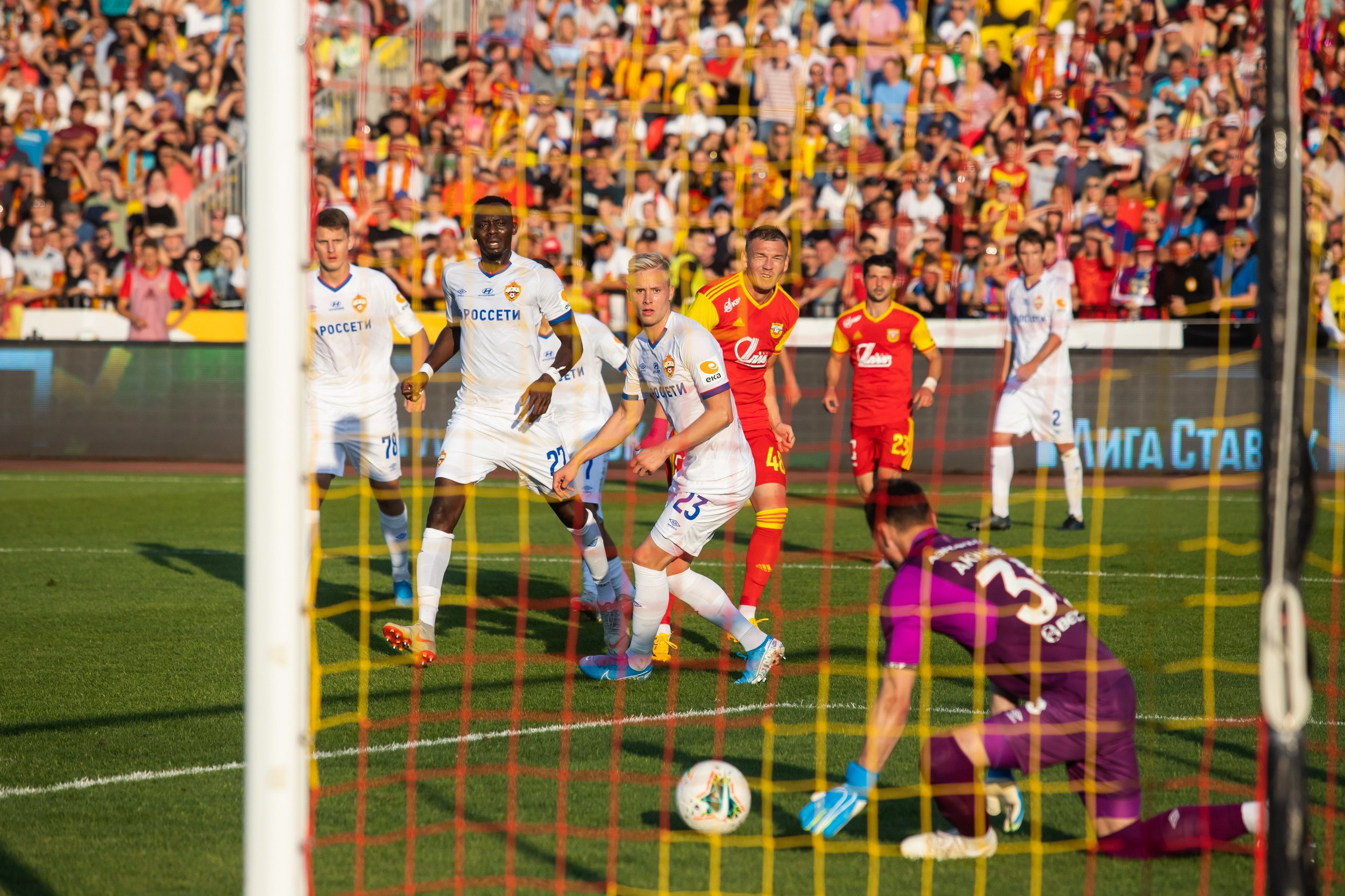 Арсенал 1-2 ЦСКА (1 сентября 2019). Репортажный фотограф Алексей Пирязев