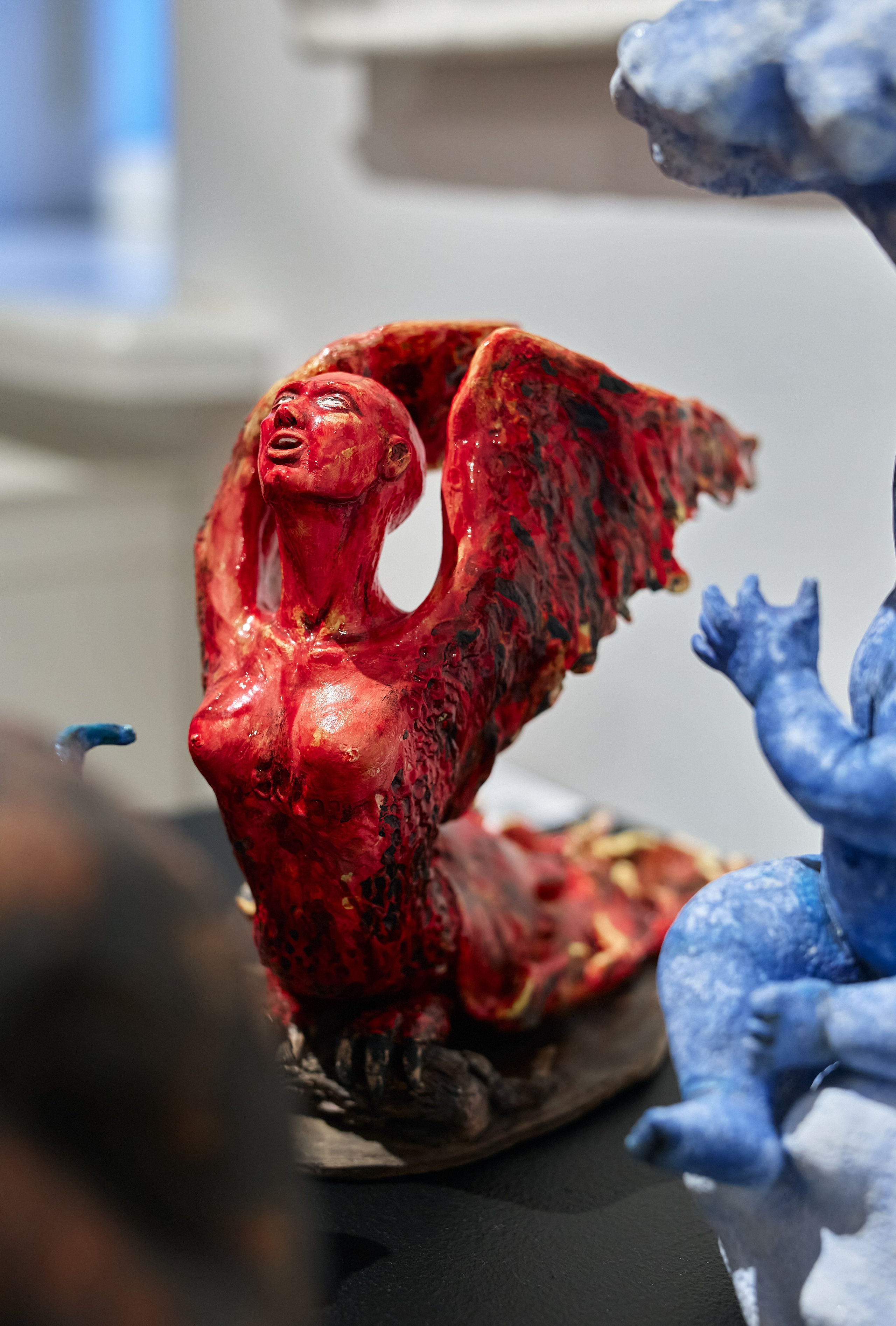 «Сказки 4-х стихий», во Всероссийском музее декоративного искусства. Авторская керамика в Москве, художник Екатерина Кудряшова