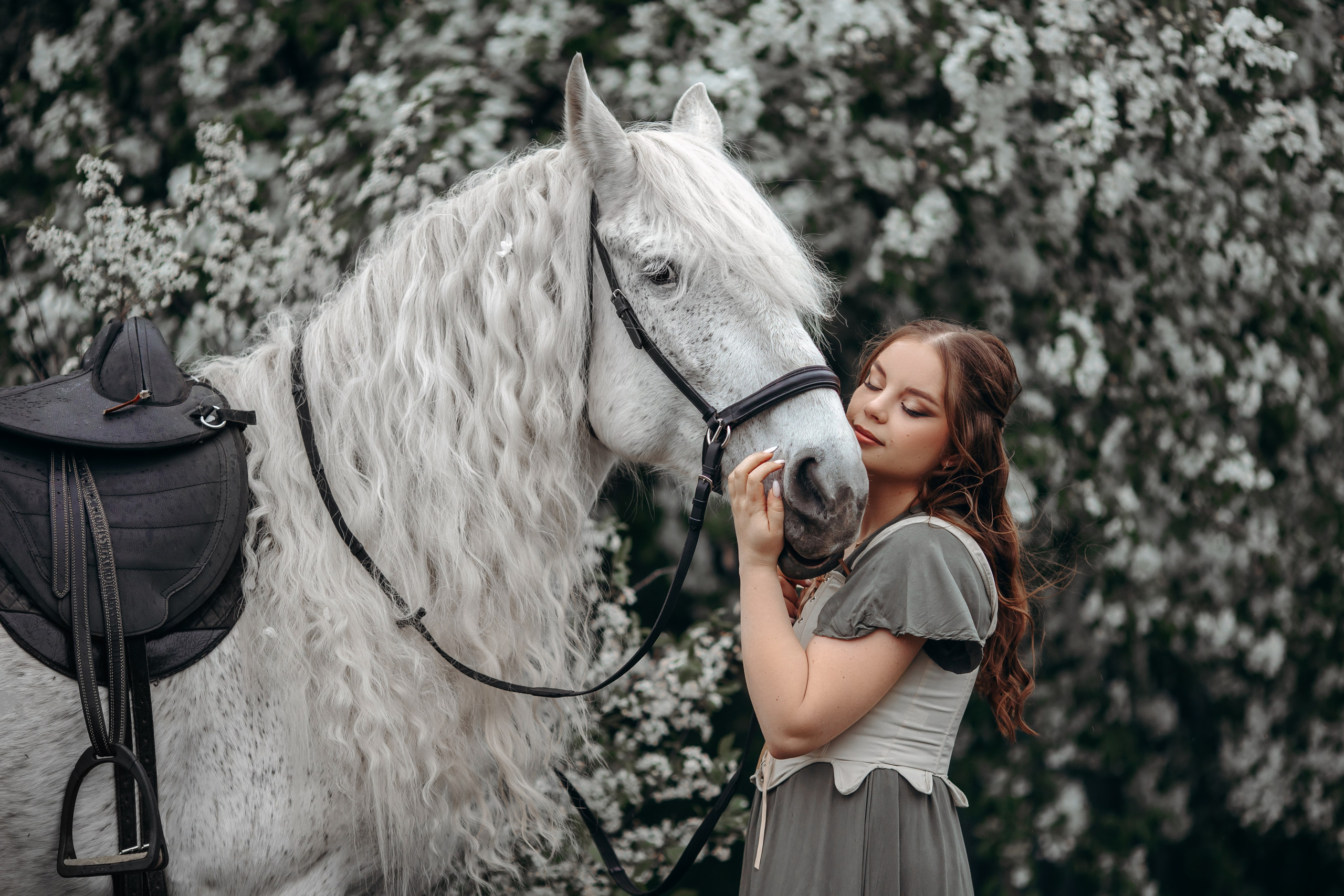 Весенние цветения. Анна Молчанова конный фотограф в Тюмени | фотосессии с лошадьми Тюмень