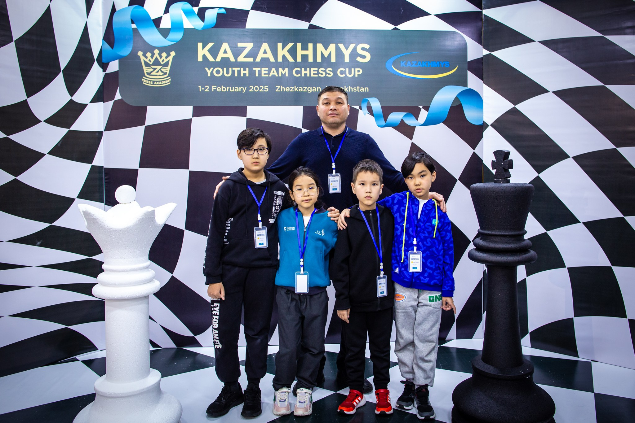 2025.02.02 KAZAKHMYS Youth Team Chess CUP 2025 — Day2_Teams. Фотограф Анна Штурман (репортажная съёмка любых событий и мероприятий) Anna Shtourman photographer