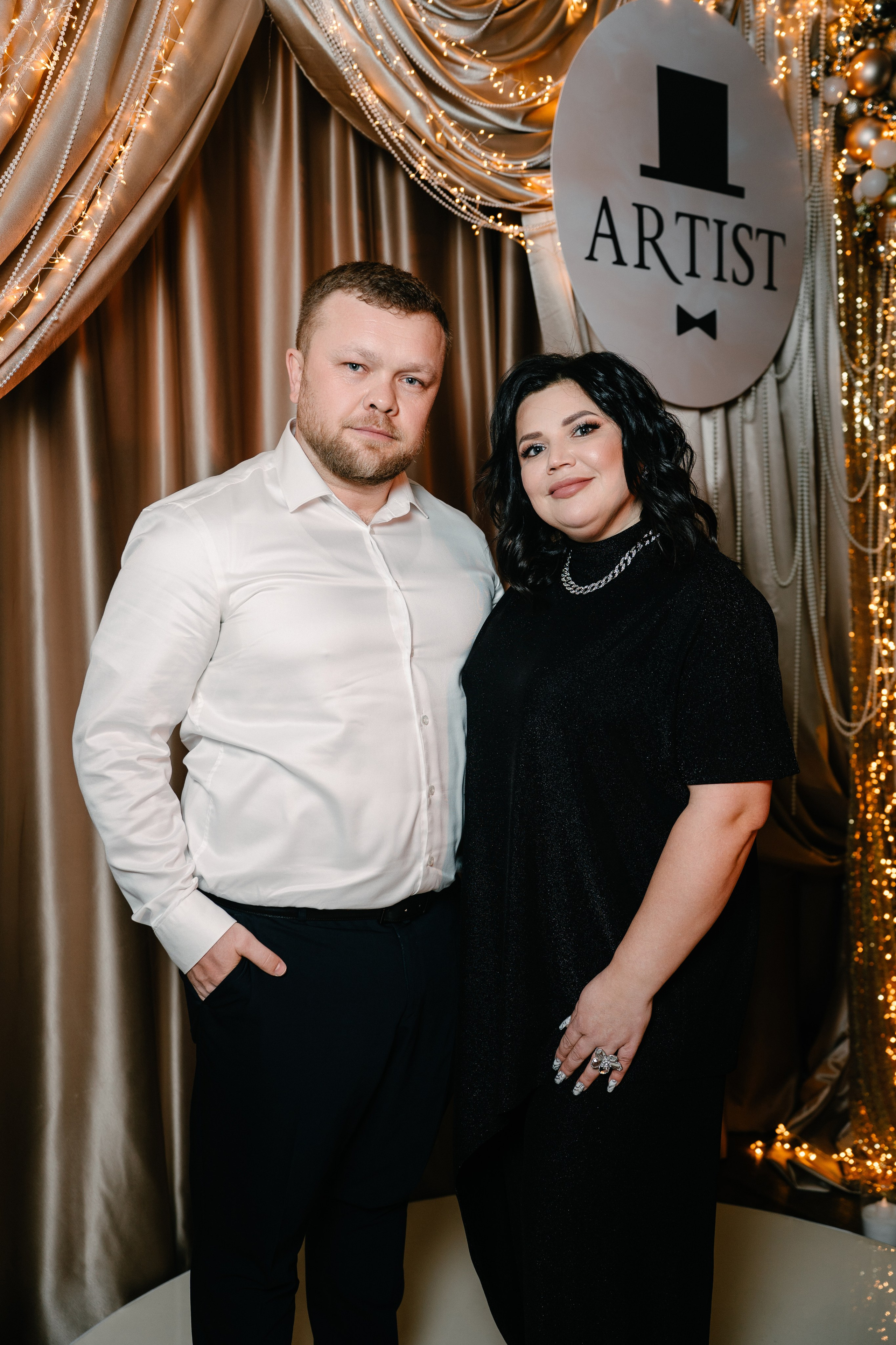 Новогодний вечер в Артисте. Свадебный и семейный фотограф в Воронеже Анастасия Бойко