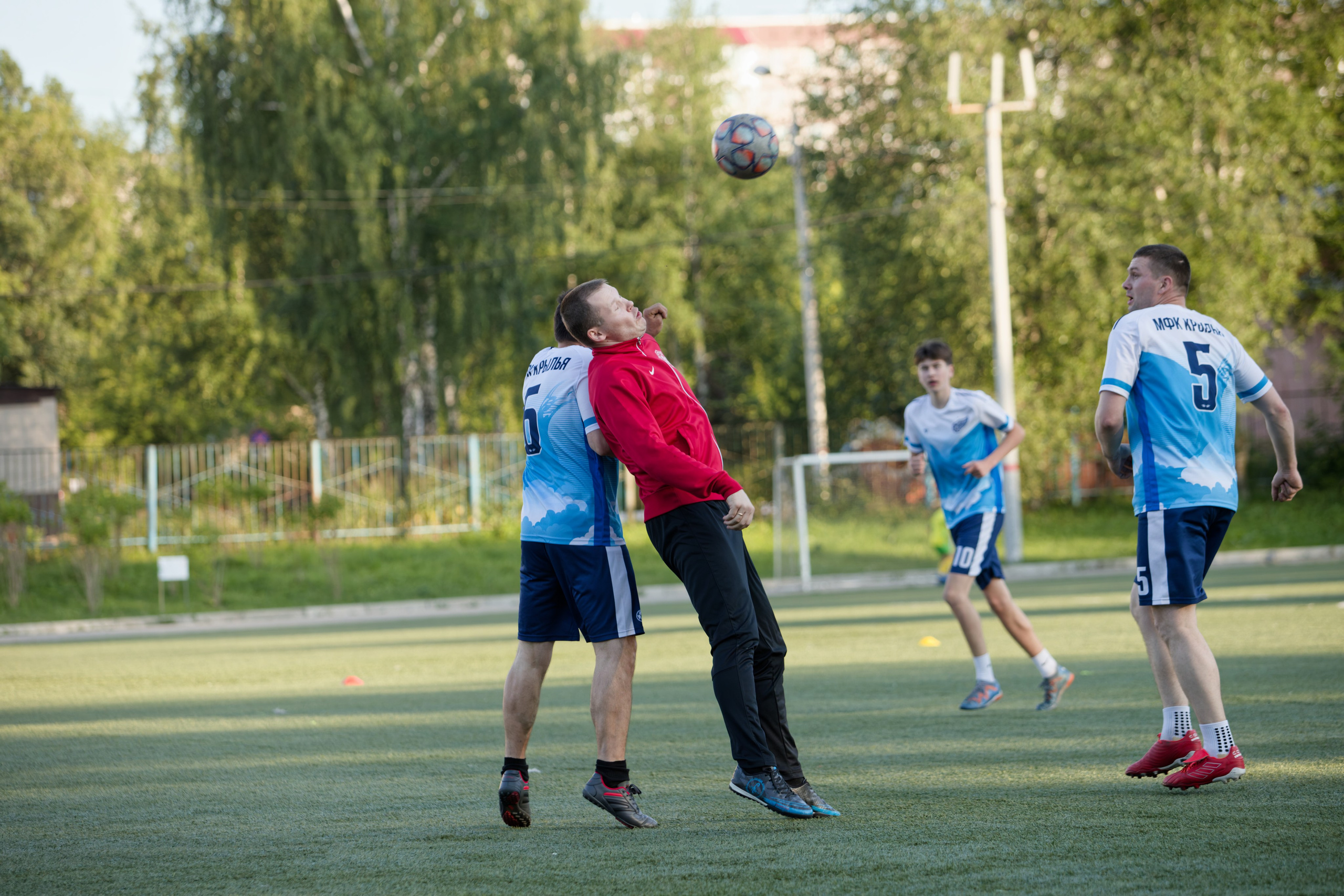 Любительская футбольная лига. Самокат-крылья. 25.06.2025. Репортажный и спортивный фотограф в г. Пермь Зильберг Павел